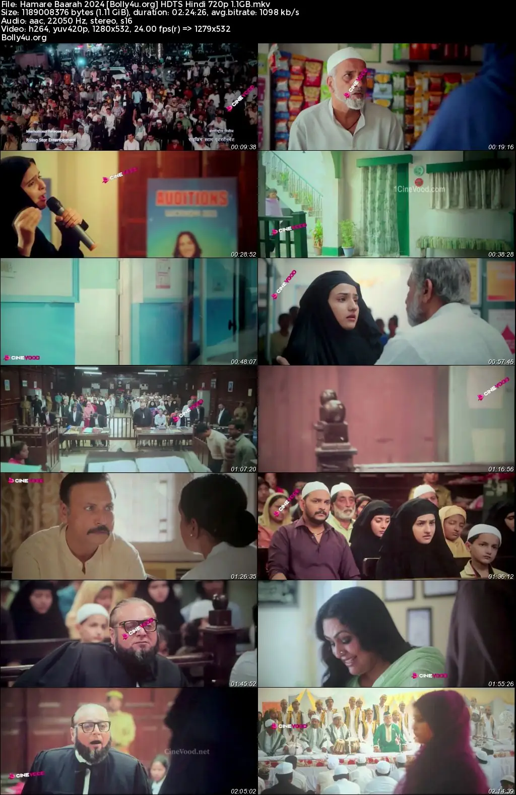 Hamare Baarah 2024 HDTS Hindi Full Movie Download 1080p  720p  480p
