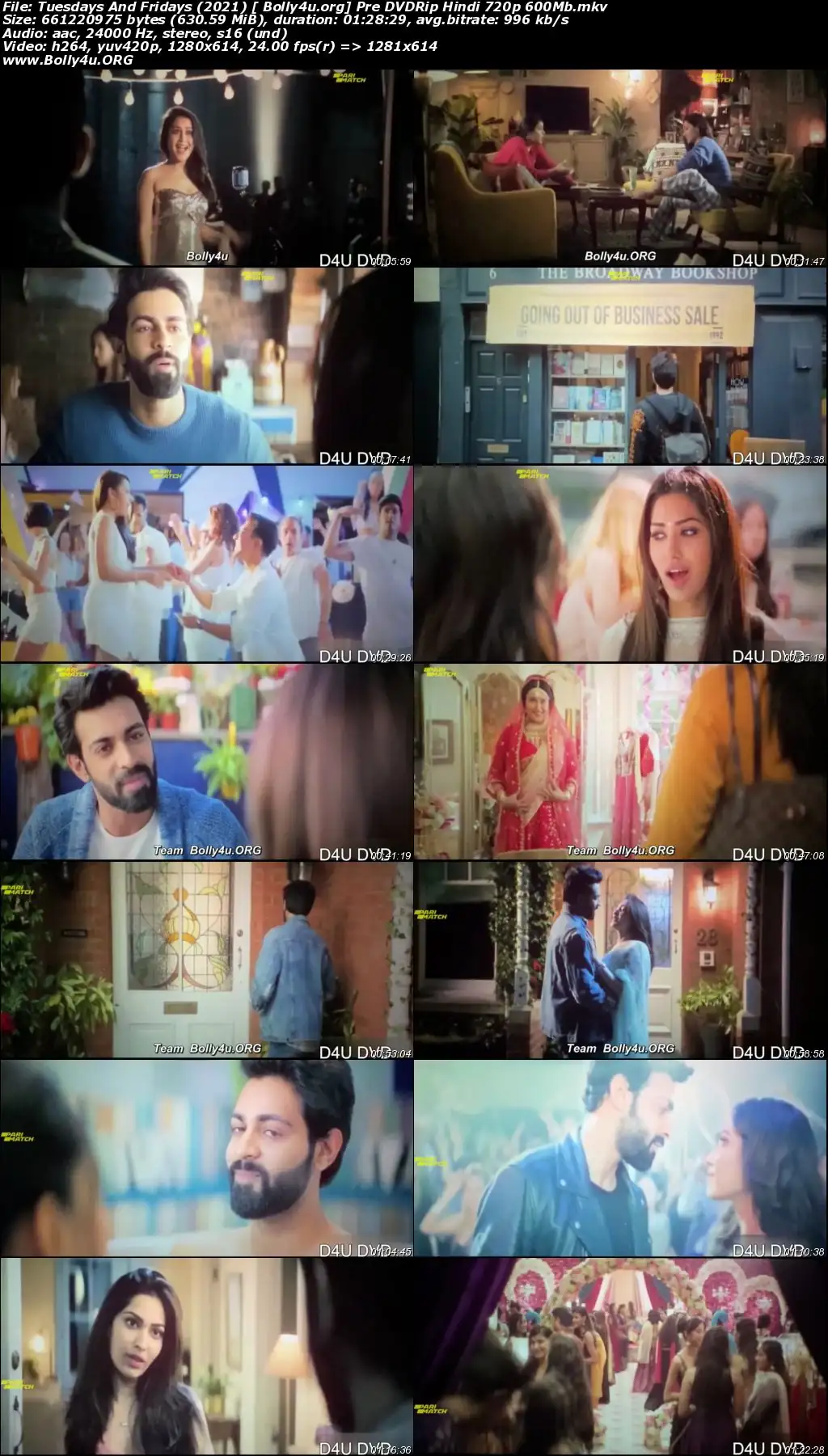 Tuesdays And Fridays 2021 Pre DVDRip 300Mb Hindi 480p Download