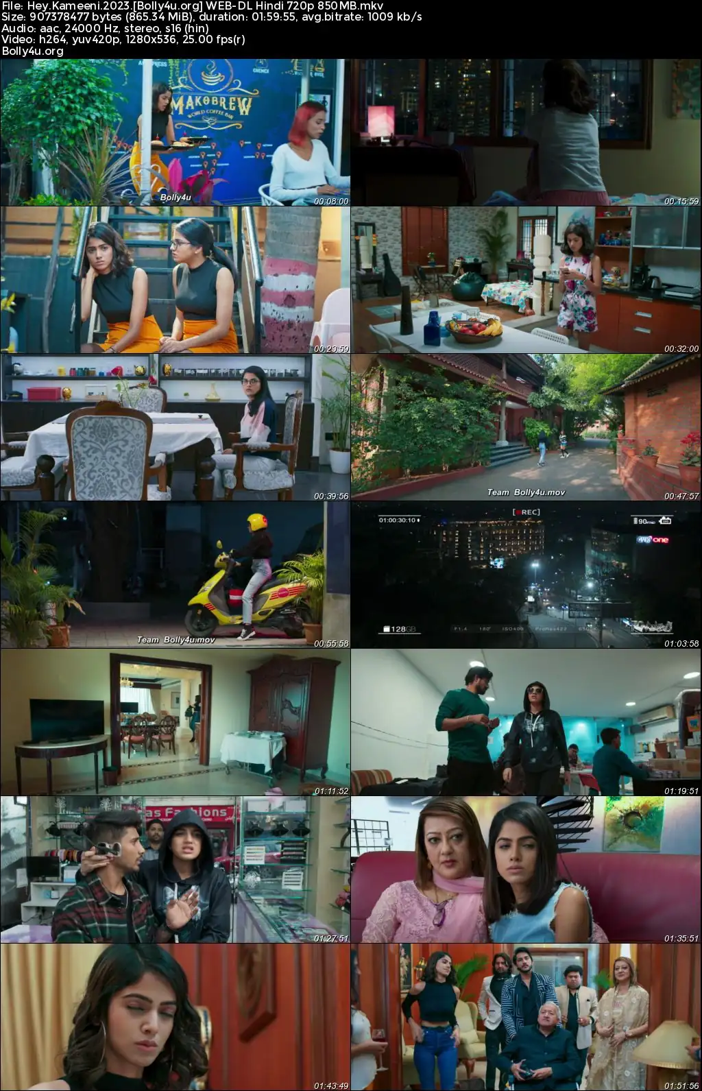 Hey Kameeni 2023 WEB-DL Hindi Full Movie Download 1080p  720p  480p