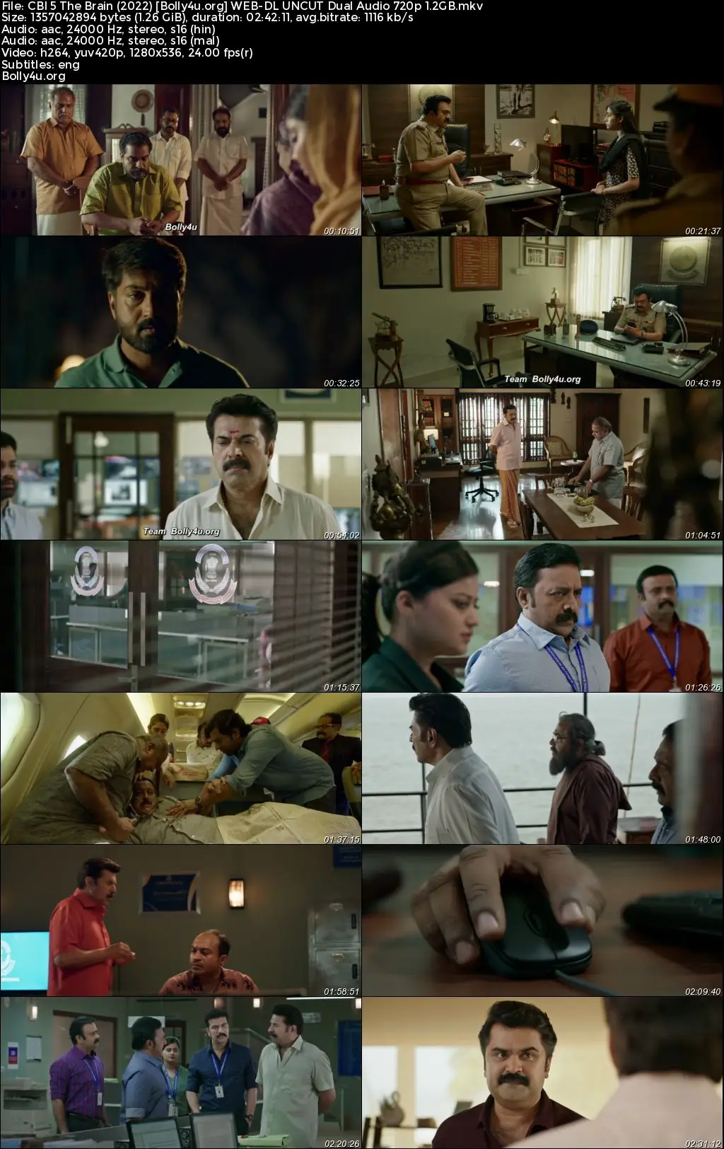 CBI 5 The Brain 2022 WEB-DL UNCUT Hindi Dual Audio ORG Full Movie Download 1080p  720p  480p