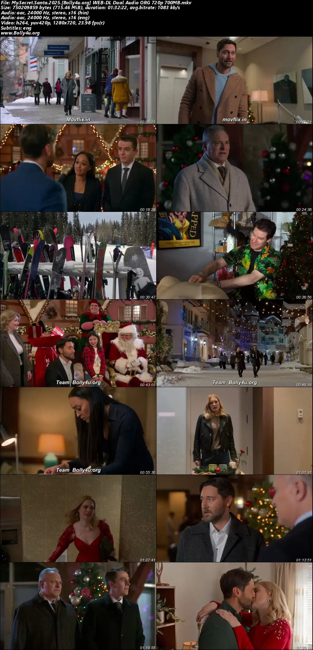 My Secret Santa 2025 WEB-DL Hindi Dual Audio ORG Full Movie Download 1080p  720p  480p