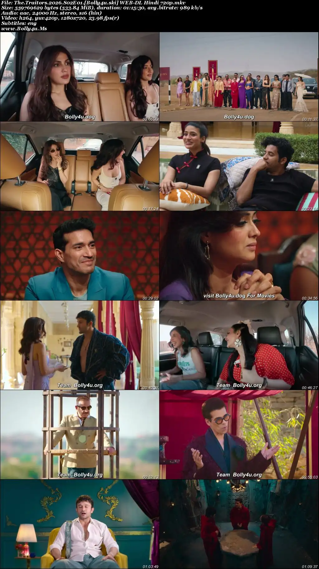 The Traitors 2026 WEB-DL Hindi S02 Complete Download 720p The Traitors 2026 WEB-DL Hindi S02 Complete Download 720p