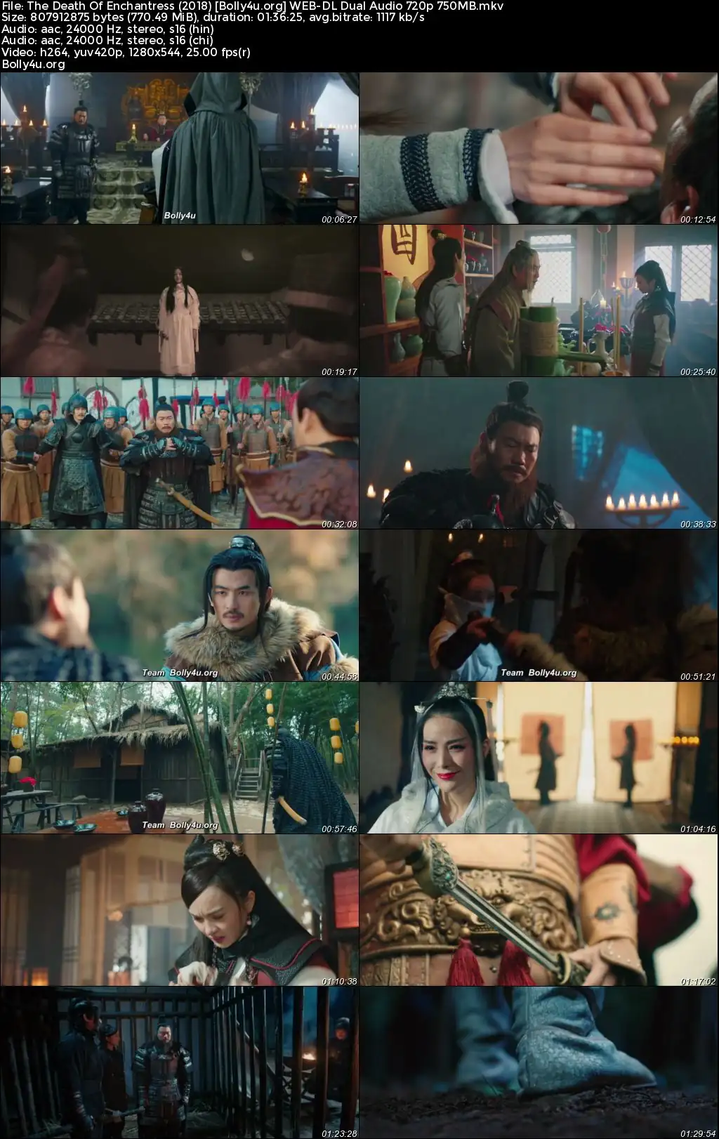 The Death Of Enchantress 2018 WEB-DL Hindi Dual Audio Full Movie Download 1080p  720p  480p