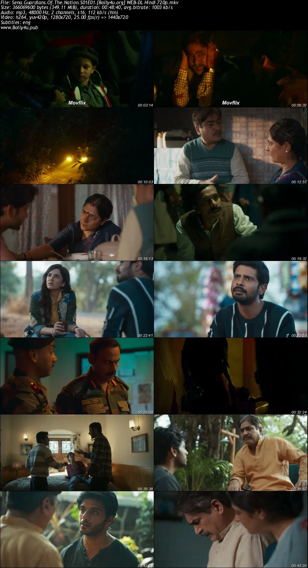 Sena Guardians Of The Nation 2025 WEB-DL Hindi S01 Complete Download 720p  480p
