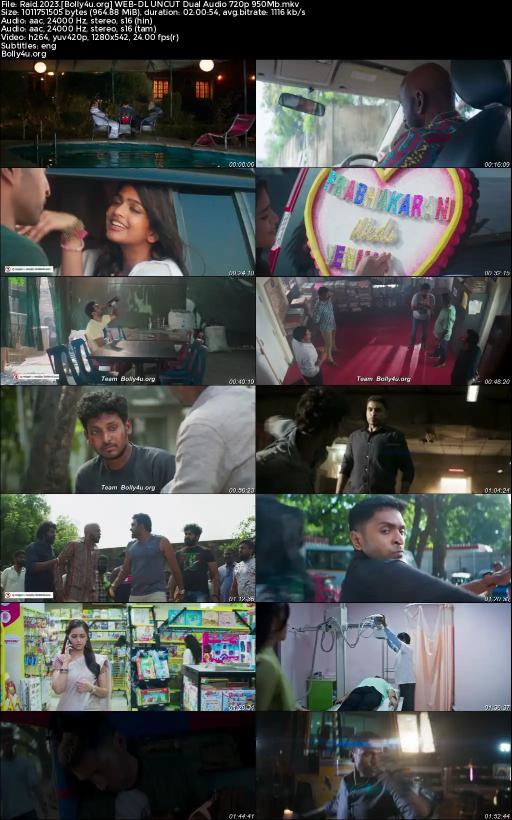 Raid 2023 WEB-DL UNCUT Hindi Dual Audio ORG Full Movie Download 1080p  720p  480p
