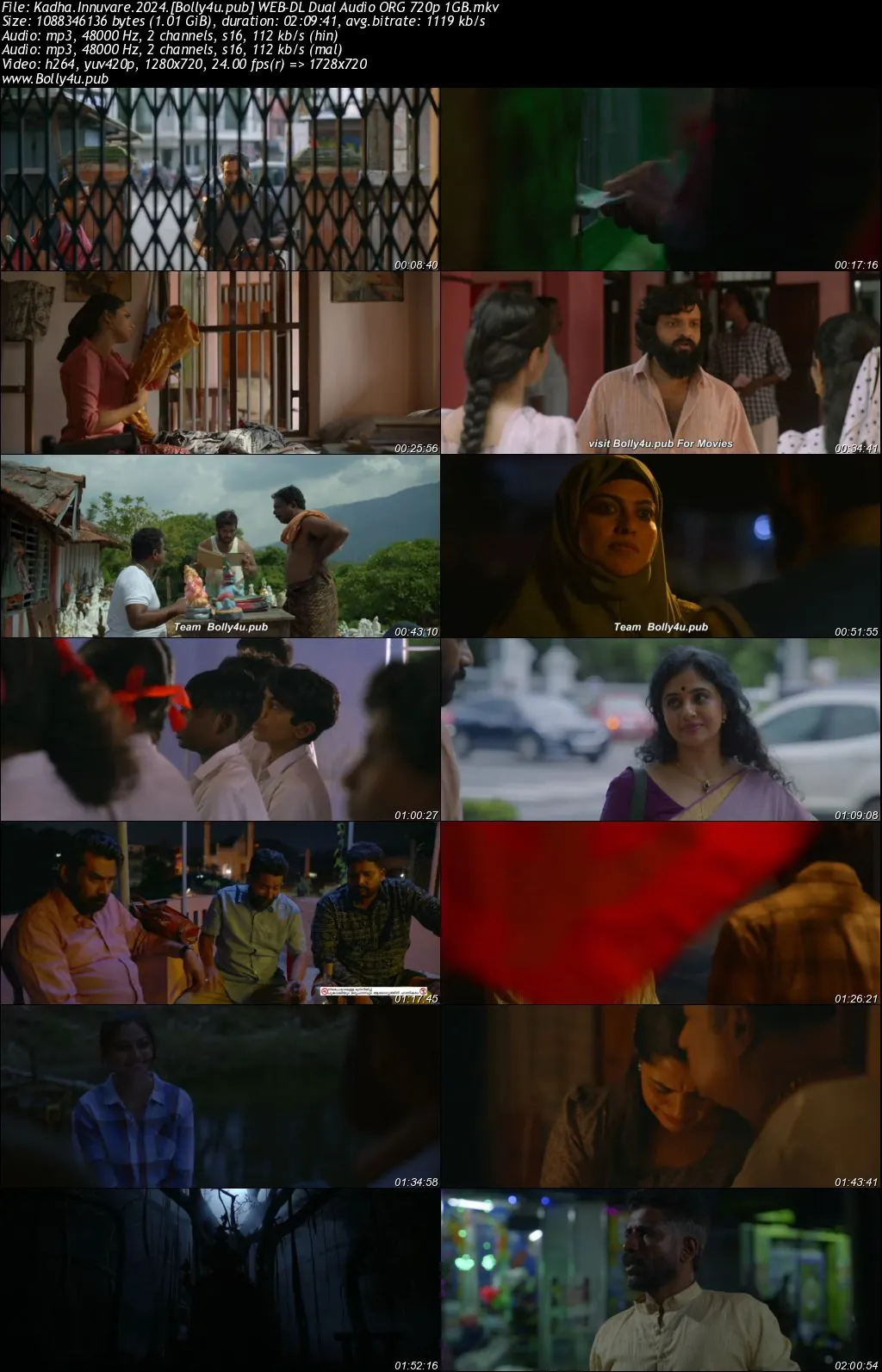 Kadha Innuvare 2024 WEB-DL UNCUT Hindi Dual Audio ORG Full Movie Download 1080p  720p  480p
