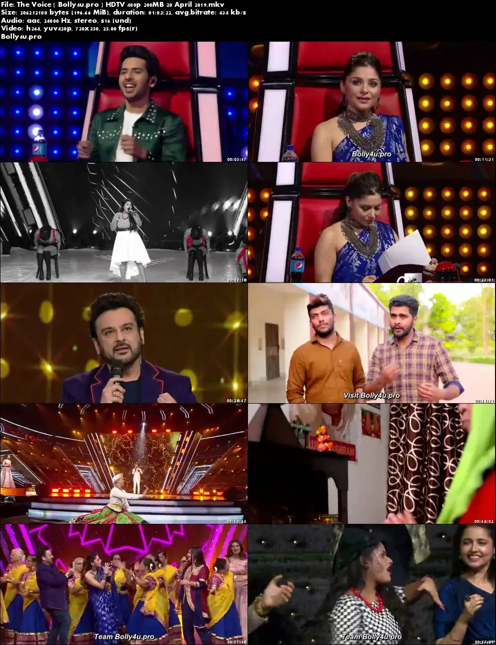 The Voice HDTV 480p 200MB 20 April 2019 Download The Voice HDTV 480p 200MB 20 April 2019 Download