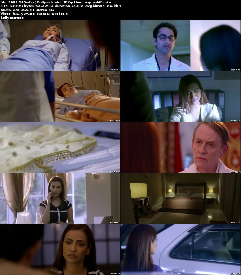 Zakhmi 2018 S01E01 HDRip 300Mb Hindi 480p Download