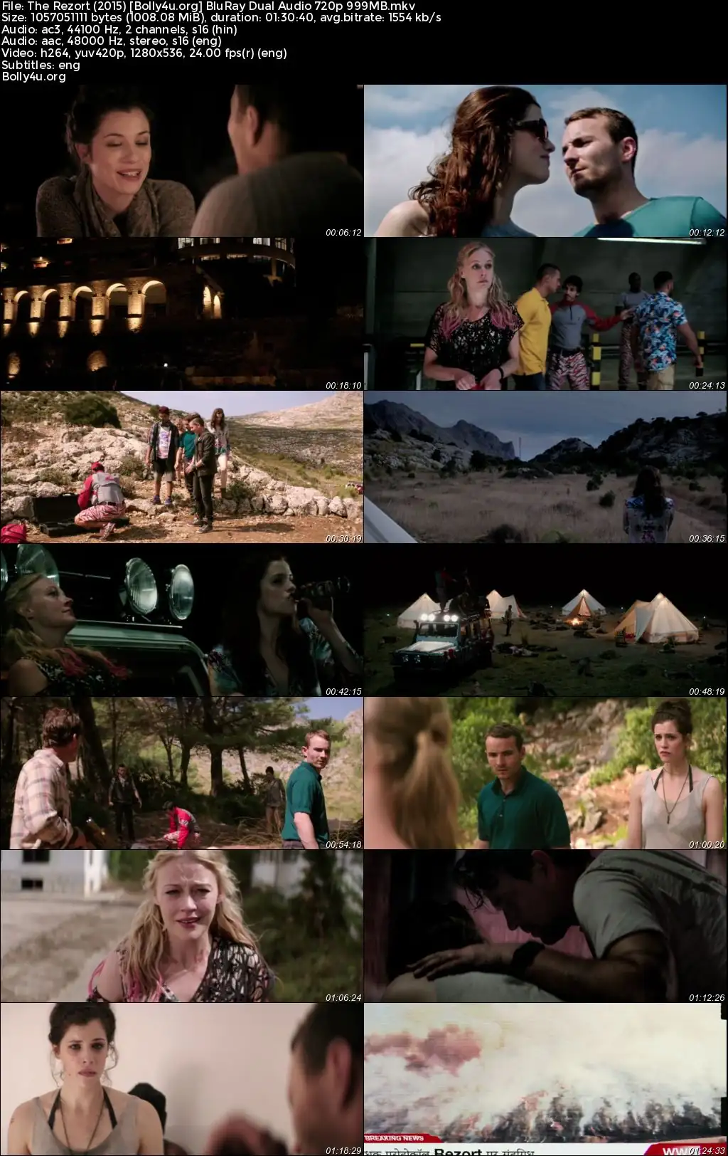 The Rezort 2015 BluRay Hindi Dual Audio Full Movie Download 720p  480p
