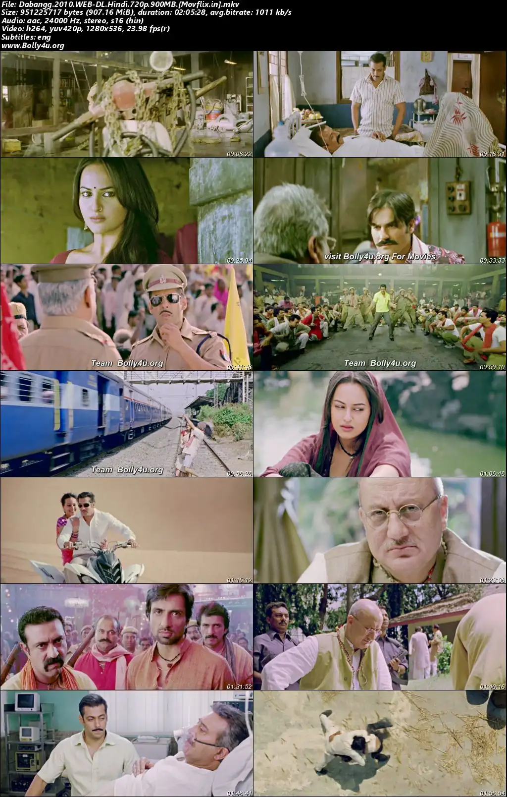 Dabangg 2010 WEB-DL Hindi Full Movie Download 1080p  720p  480p