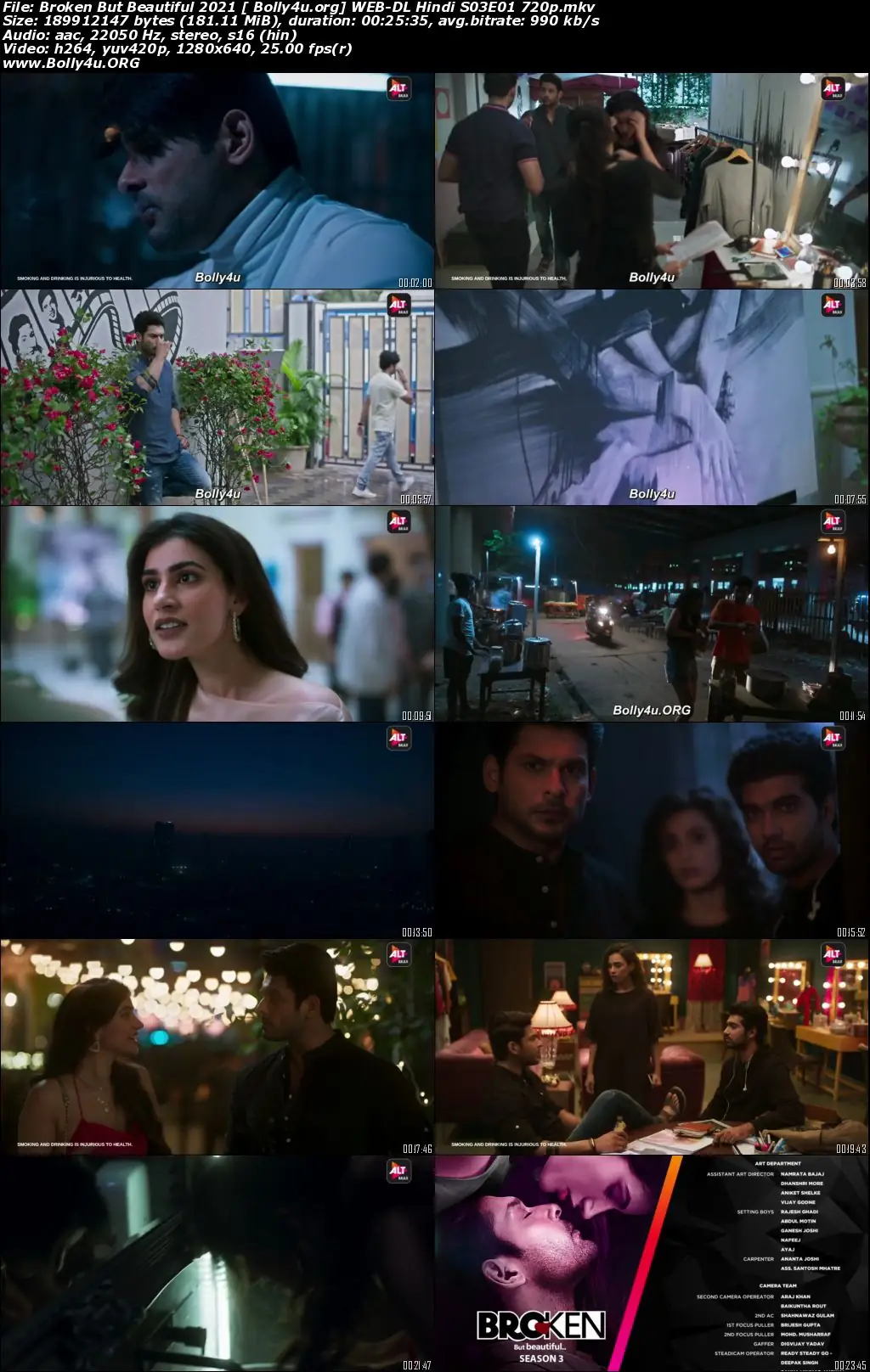 Broken But Beautiful 2021 WEB-DL 1.9Gb Hindi S03 Download 720p
