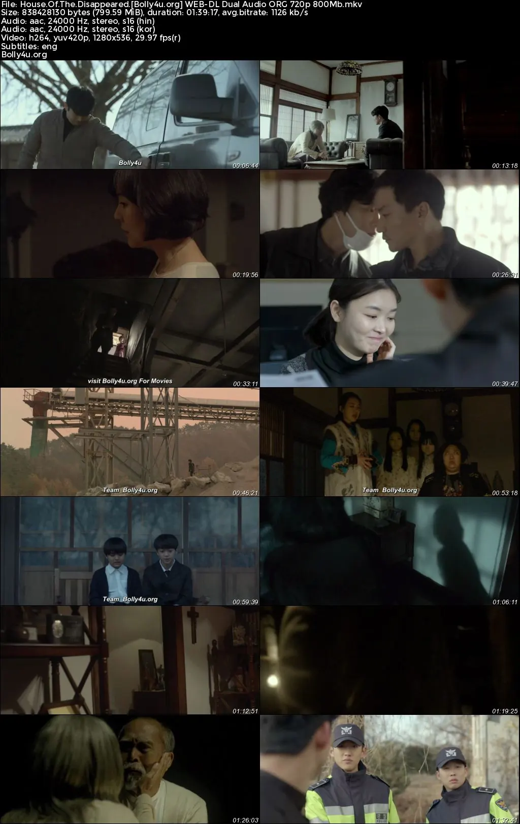 House Of The Disappeared 2017 WEB-DL Hindi Dual Audio ORG Full Movie Download 1080p  720p  480p