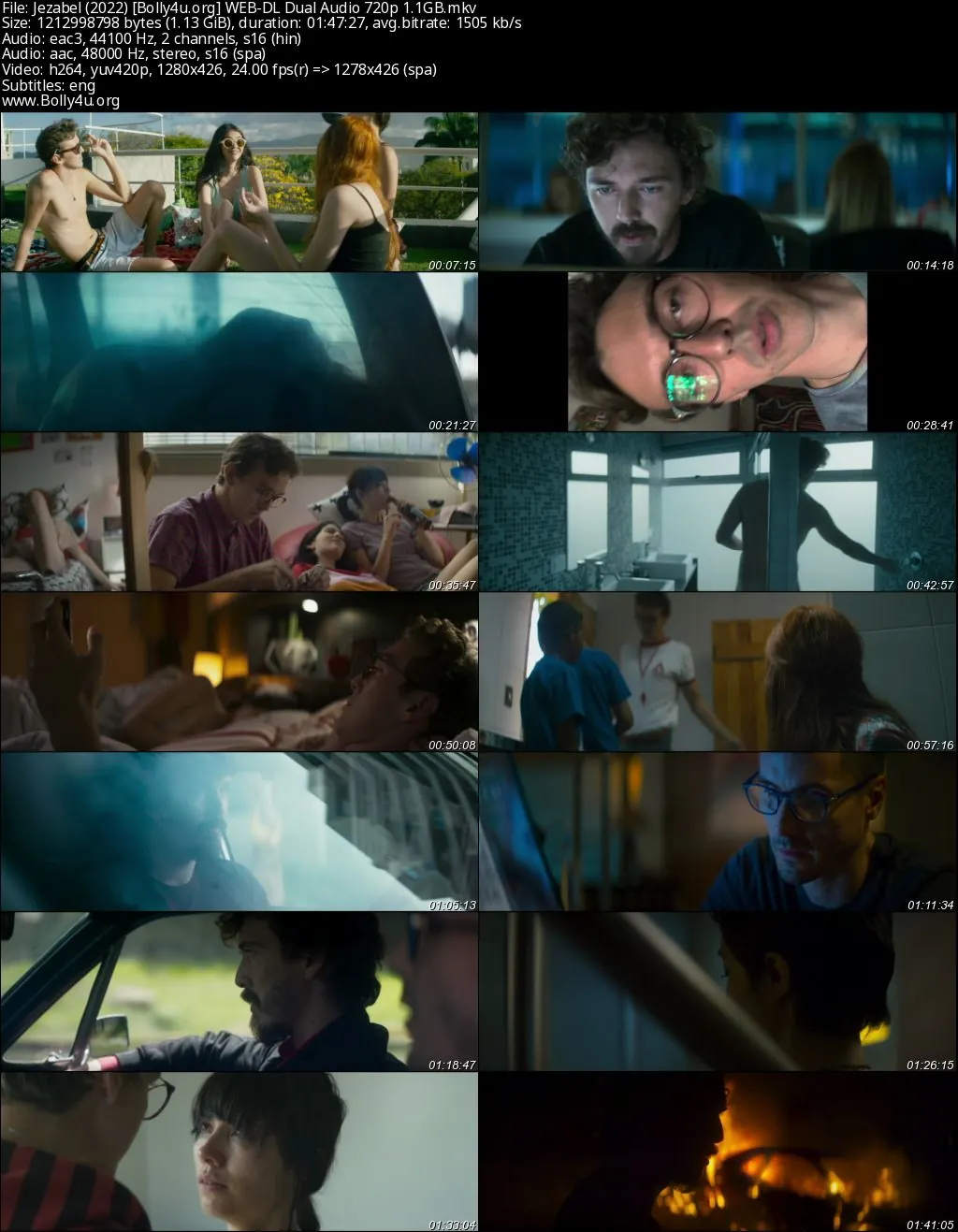 Jezabel 2022 WEB-DL UNRATED Hindi Dual Audio Full Movie Download 720p  480p