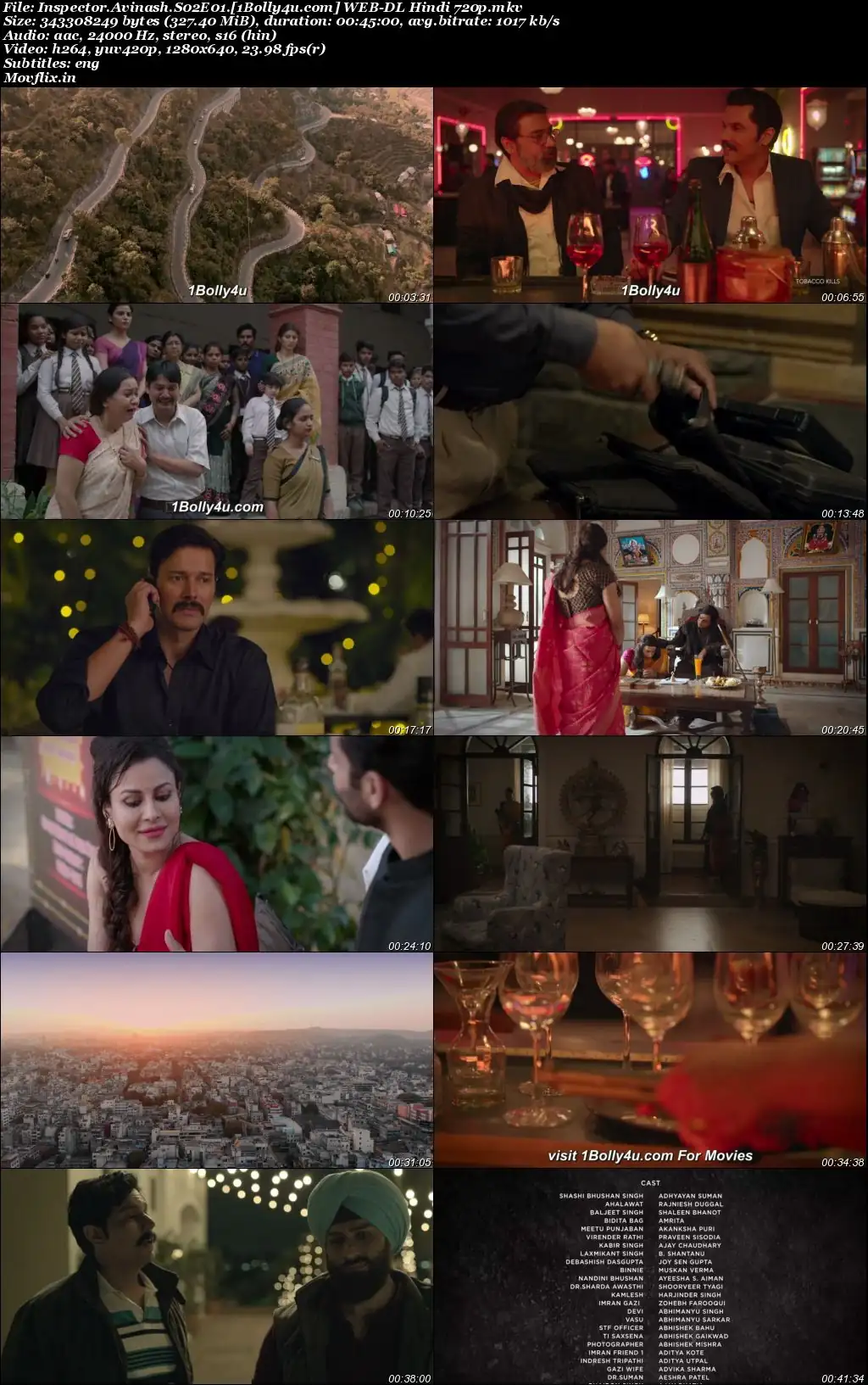 Inspector Avinash 2026 WEB-DL Hindi S02 Complete Download 720p  480p