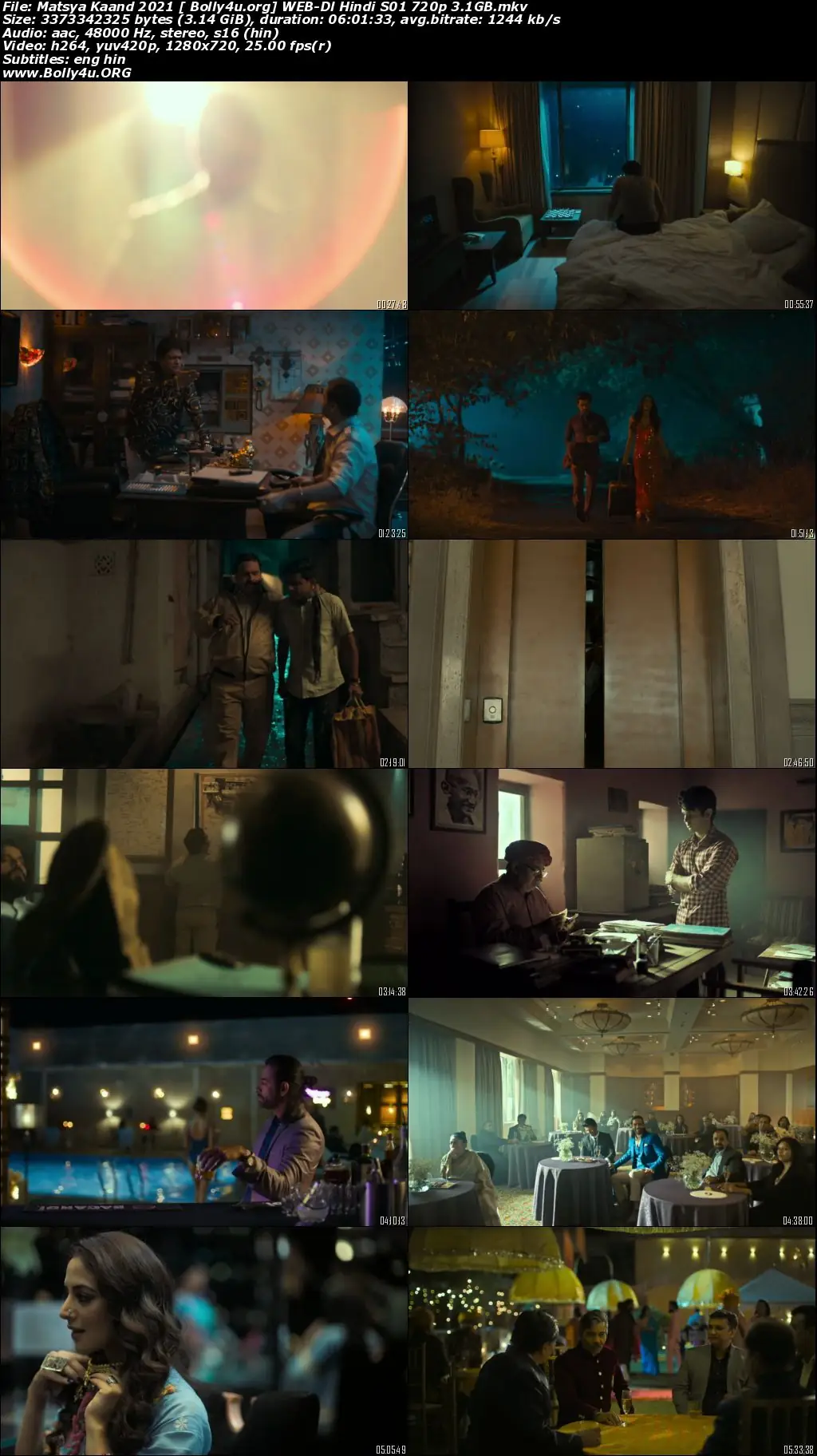 Matsya Kaand 2021 WEB-DL 3.1GB Hindi S01 MX Download 720p