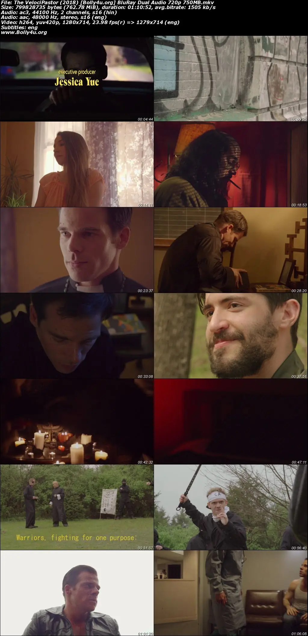 The VelociPastor 2018 BluRay Hindi Dual Audio Full Movie Download 720p  480p