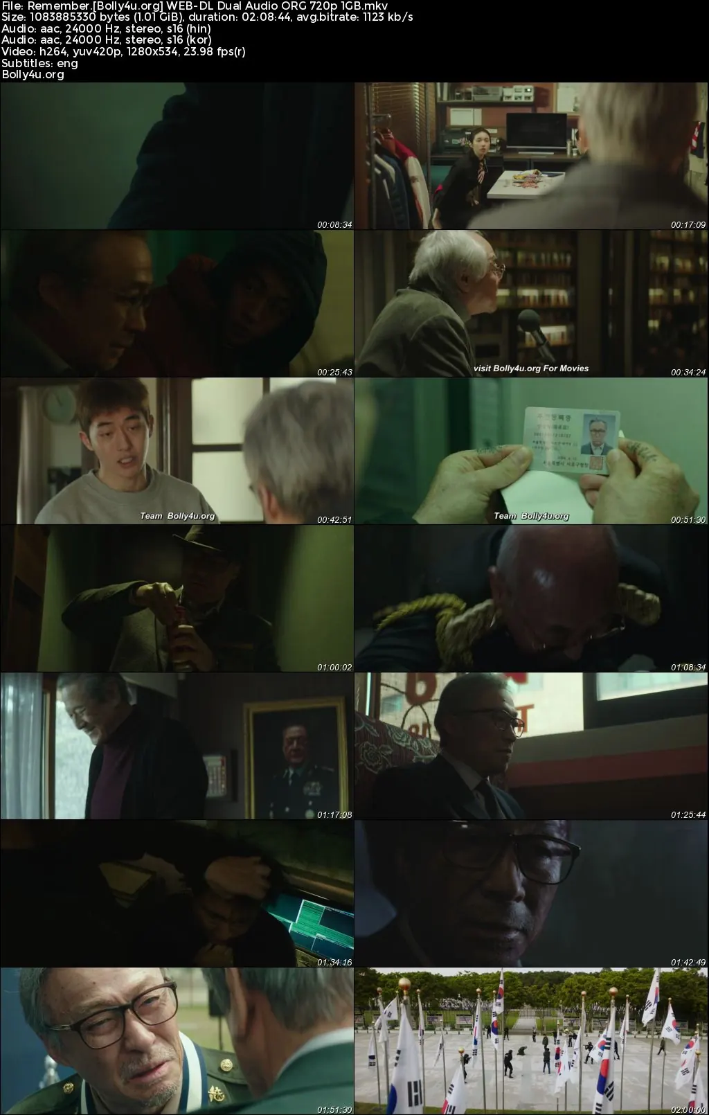Remember 2022 WEB-DL Hindi Dual Audio ORG Full Movie Download 1080p  720p  480p