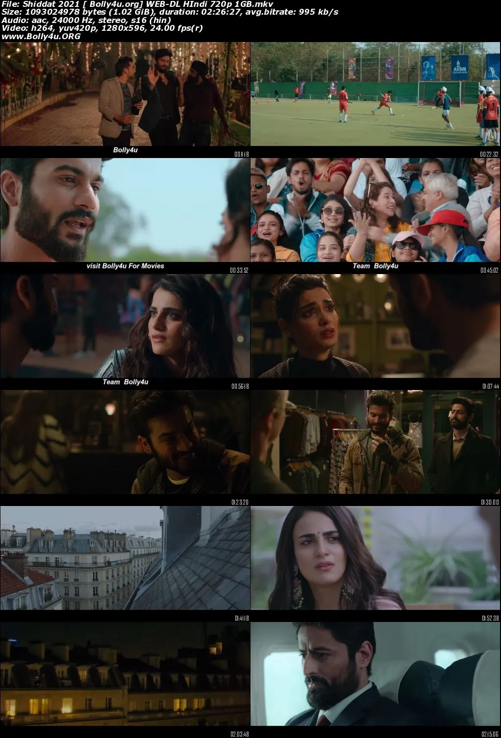 Shiddat 2021 WEB-DL 1GB Hindi Movie Download 720p Shiddat 2021 WEB-DL 1GB Hindi Movie Download 720p
