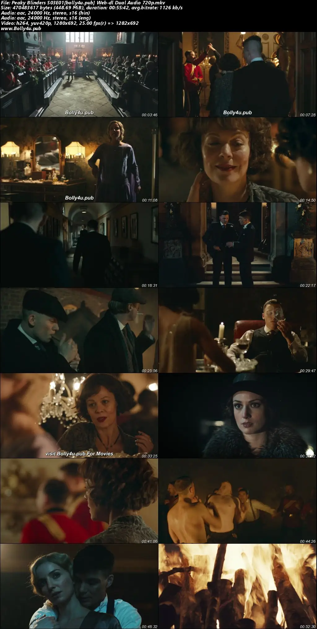 Peaky Blinders 2016 WEB-DL Hindi Dual Audio ORG S03 Complete Download 720p  480p