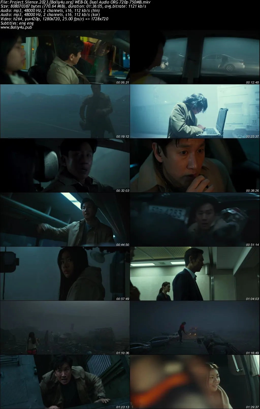 Project Silence 2023 WEB-DL Hindi Dual Audio ORG Full Movie Download 1080p  720p  480p
