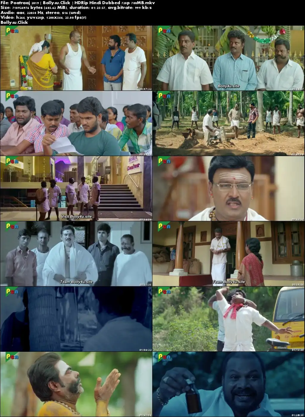 Poatraaj 2019 HDRip 300Mb Hindi Dubbed 480p Download