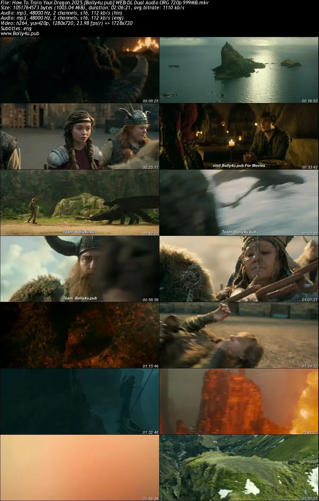 How To Train Your Dragon 2025 WEB-DL Hindi Dual Audio ORG Full Movie Download 1080p  720p  480p