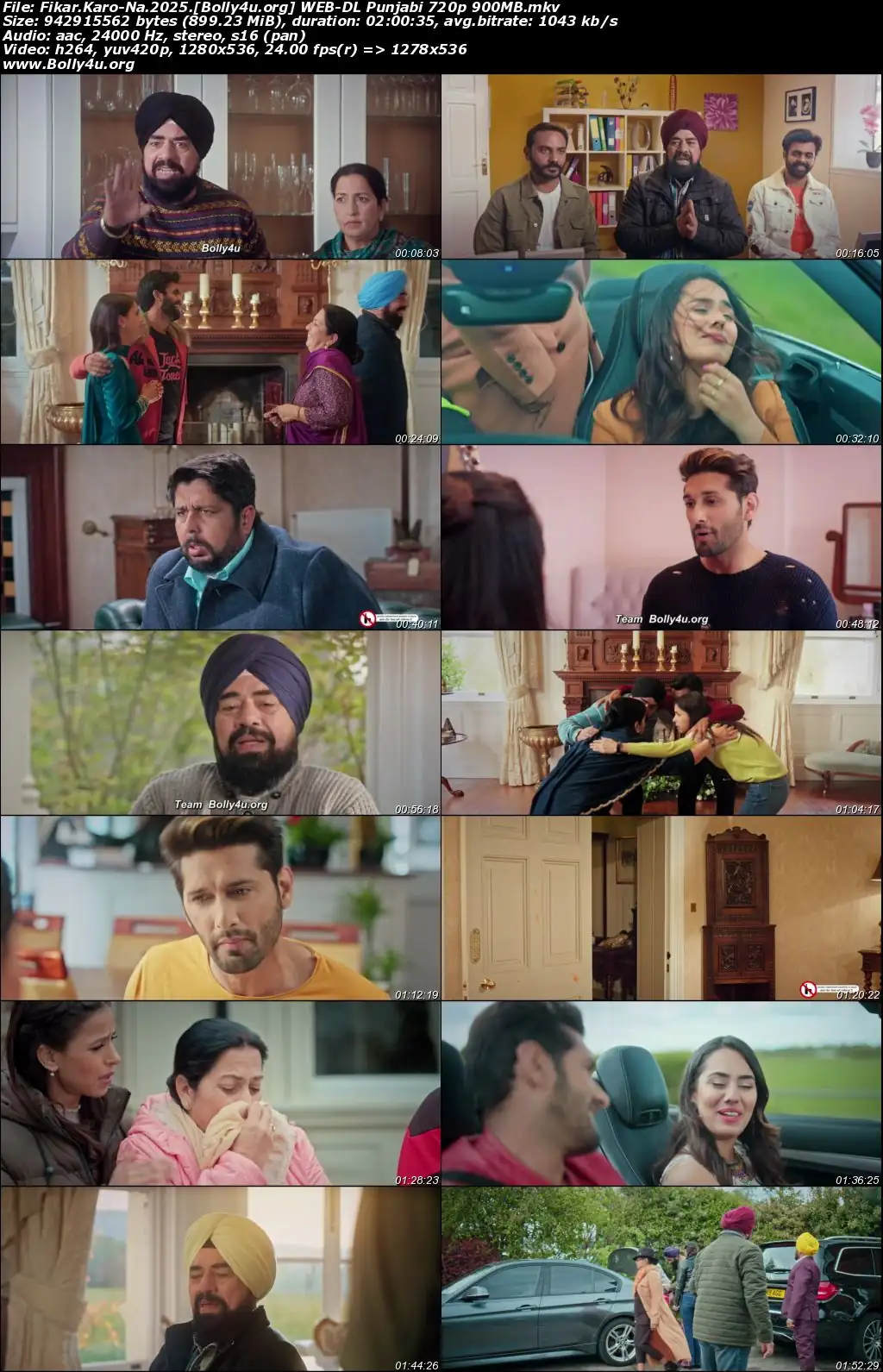 Fikar Karo-Na 2025 WEB-DL Punjabi Full Movie Download 1080p  720p  480p