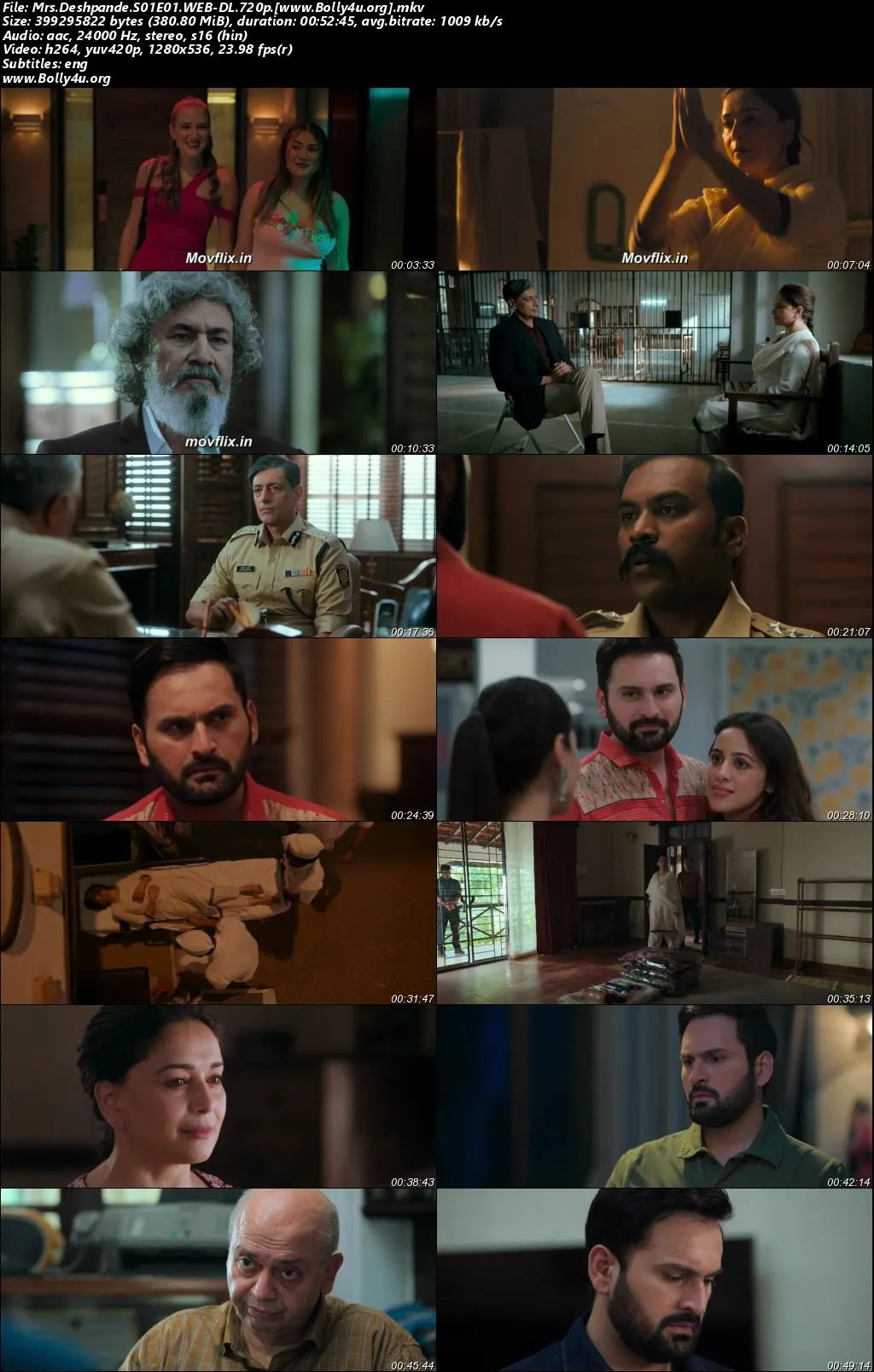 Mrs Deshpande 2025 WEB-DL Hindi S01 Complete Download 720p  480p