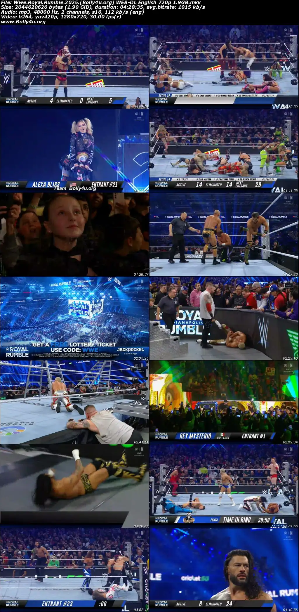 WWE Royal Rumble 2025 WEB-DL PPV English 720p 480p Download
