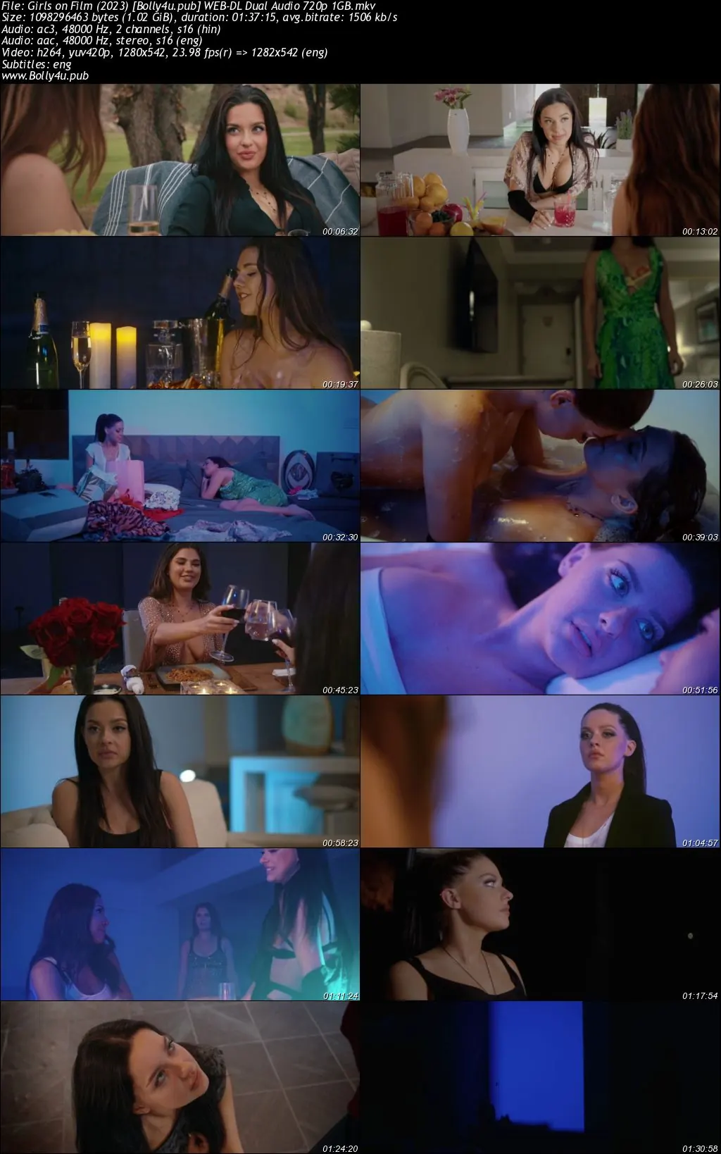Girls on Film 2023 WEB-DL Hindi Dual Audio Full Movie Download 720p  480p
