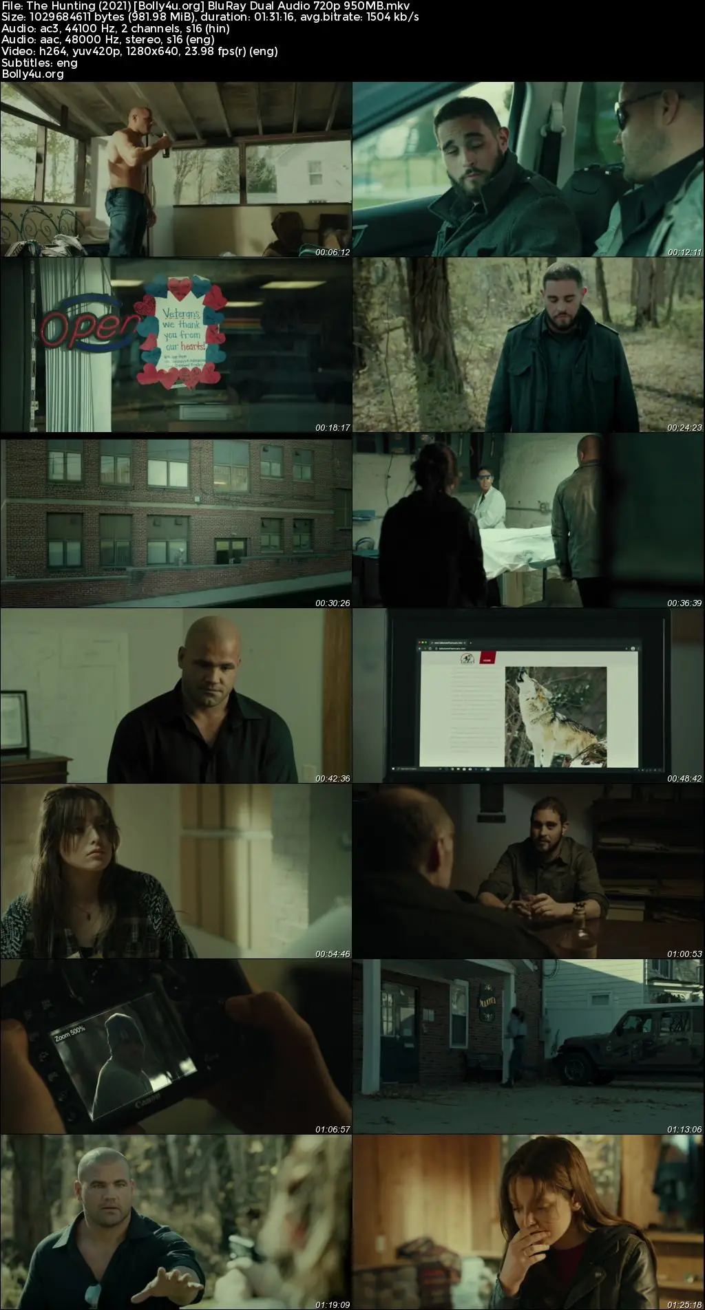 The Hunting 2021 BluRay Hindi Dual Audio Full Movie Download 720p  480p
