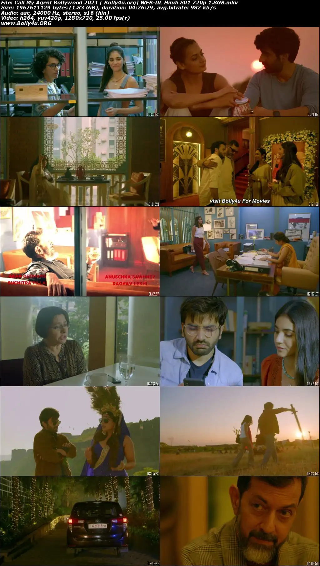 Call My Agent Bollywood 2021 WEB-DL 1.8GB Hindi S01 Download 720p