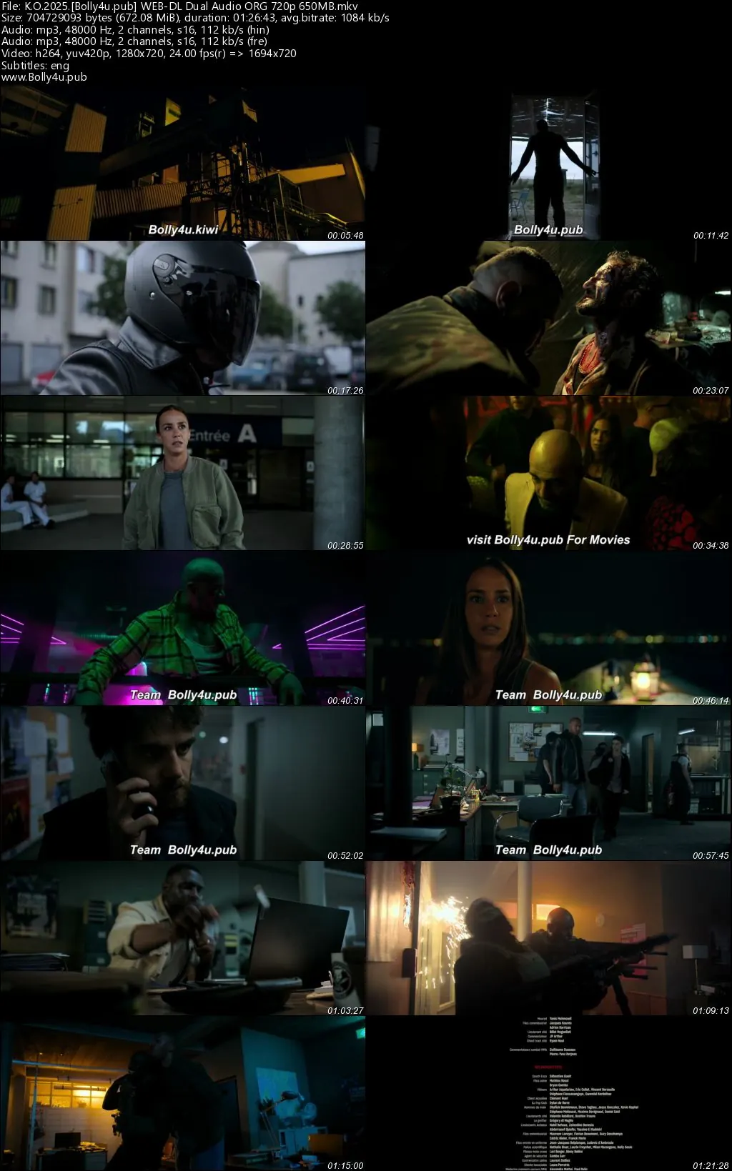 K.O 2025 WEB-DL Hindi Dual Audio ORG Full Movie Download 1080p  720p  480p