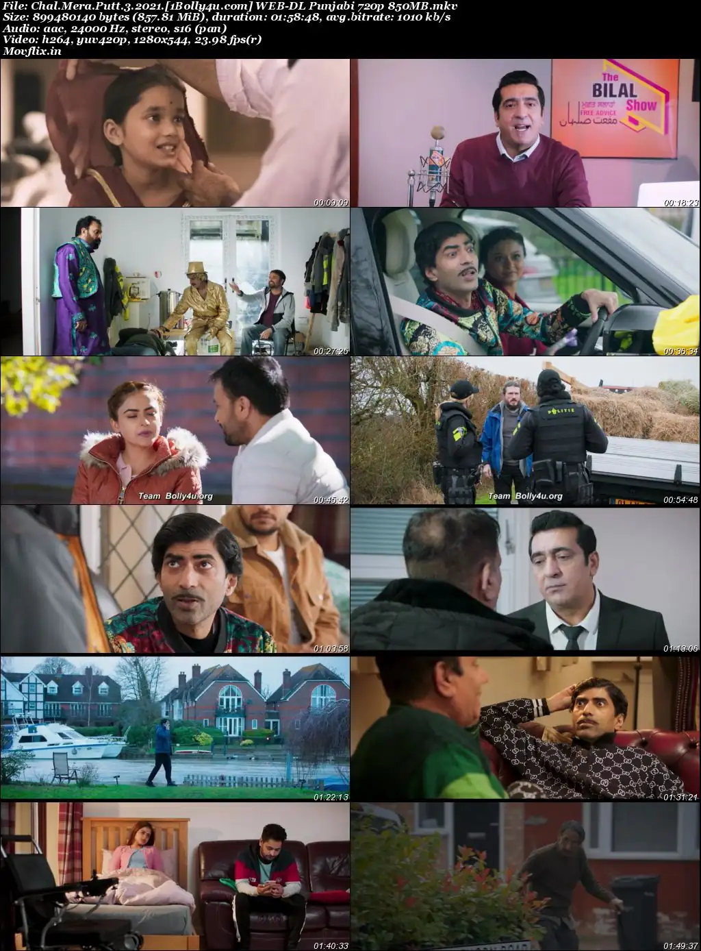 Chal Mera Putt 3 2021 WEB-DL Punjabi Full Movie Download 1080p  720p  480p