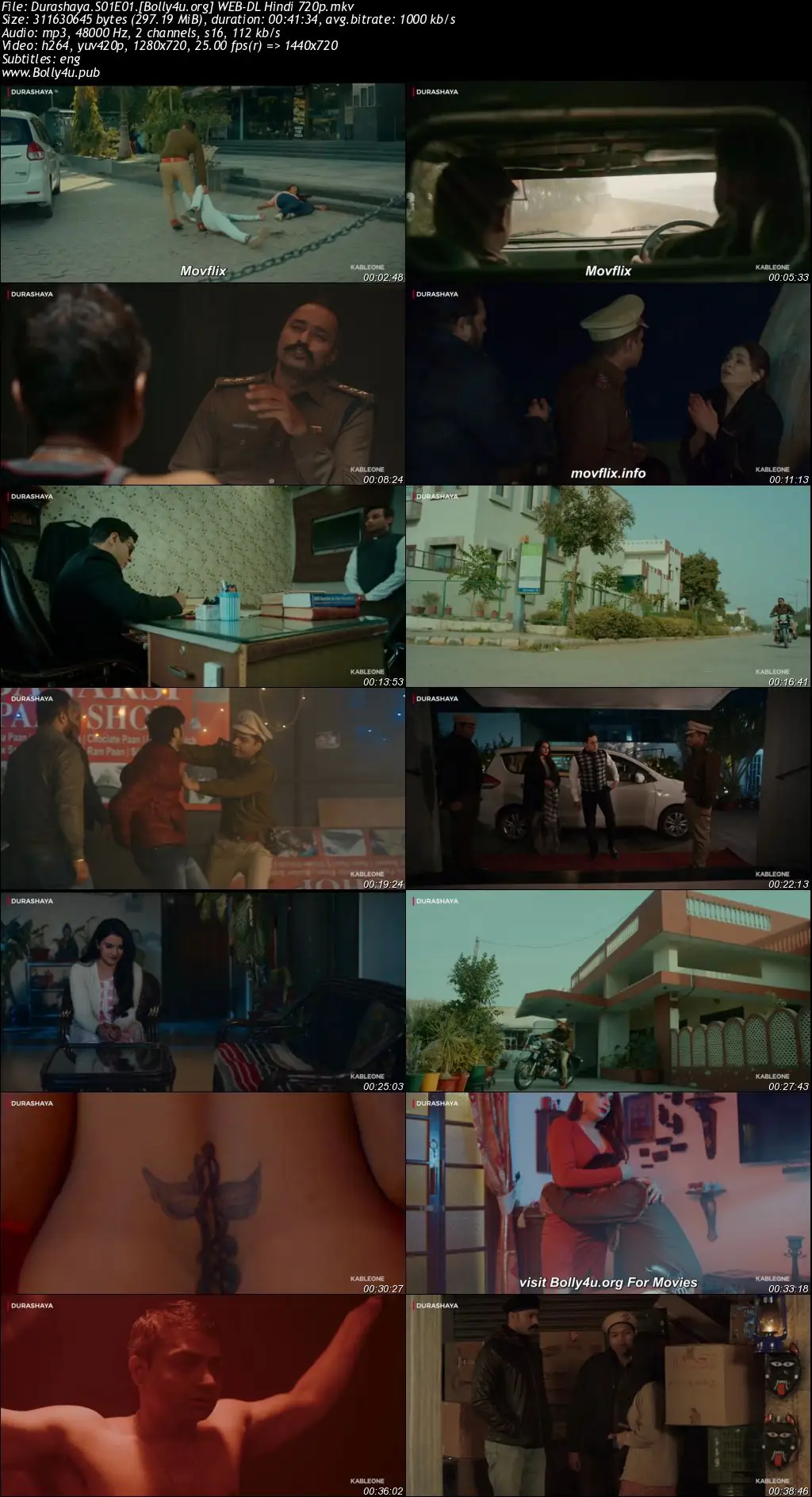 Durashaya 2022 WEB-DL Hindi S01 Complete Download 720p  480p