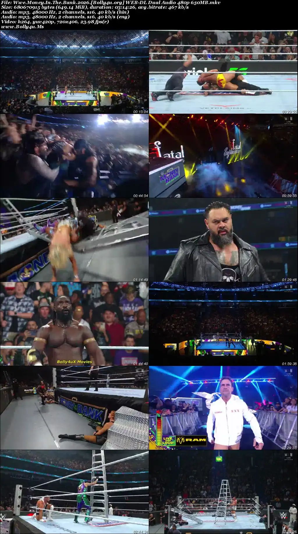 WWE Money in the Bank 2026 WEB-DL Hindi Dual Audio PPV Download 720p  480p