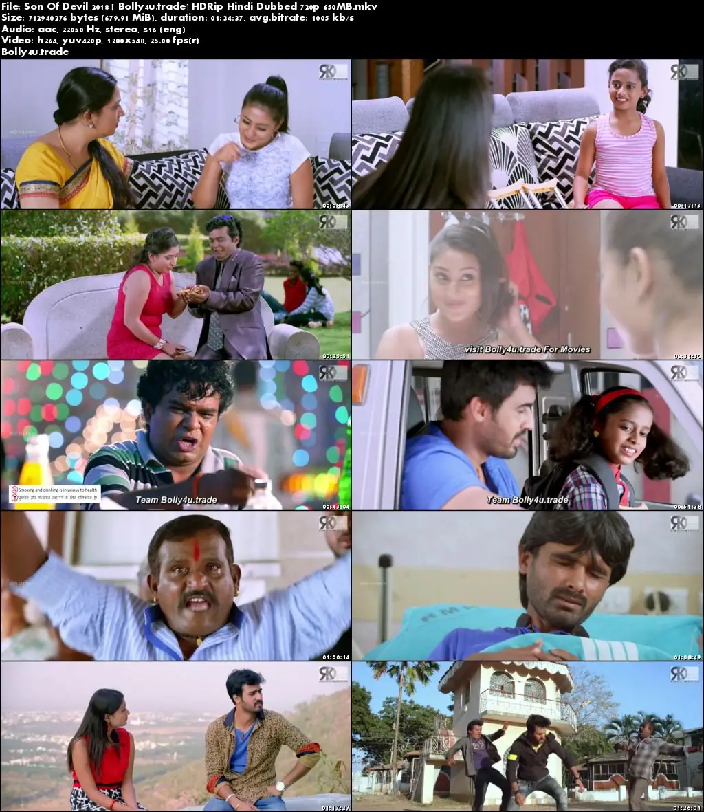 Son Of Devil 2018 HDRip 650MB Hindi Dubbed 720p Download