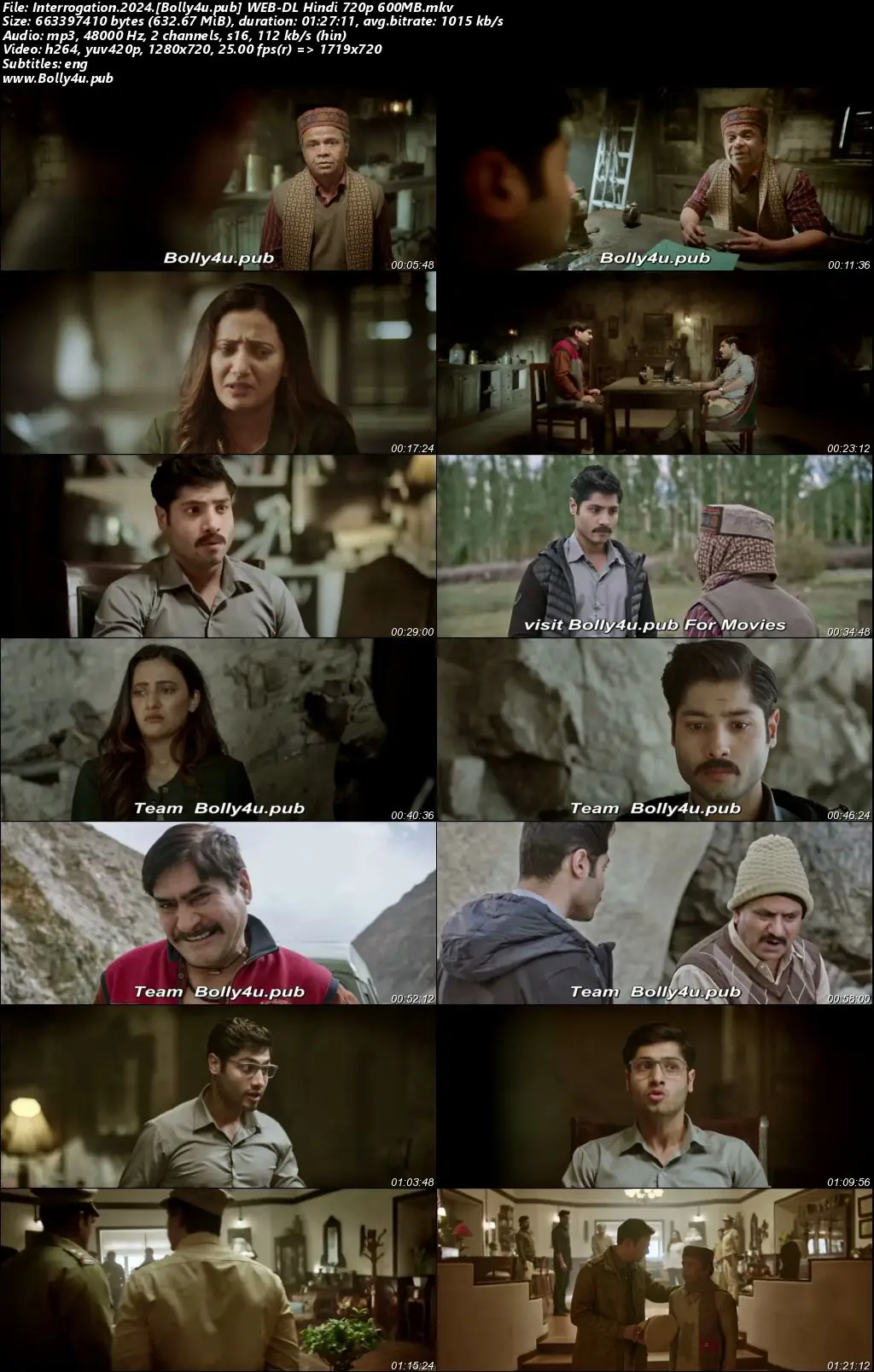 Interrogation 2024 WEB-DL Hindi Full Movie Download 1080p  720p  480p