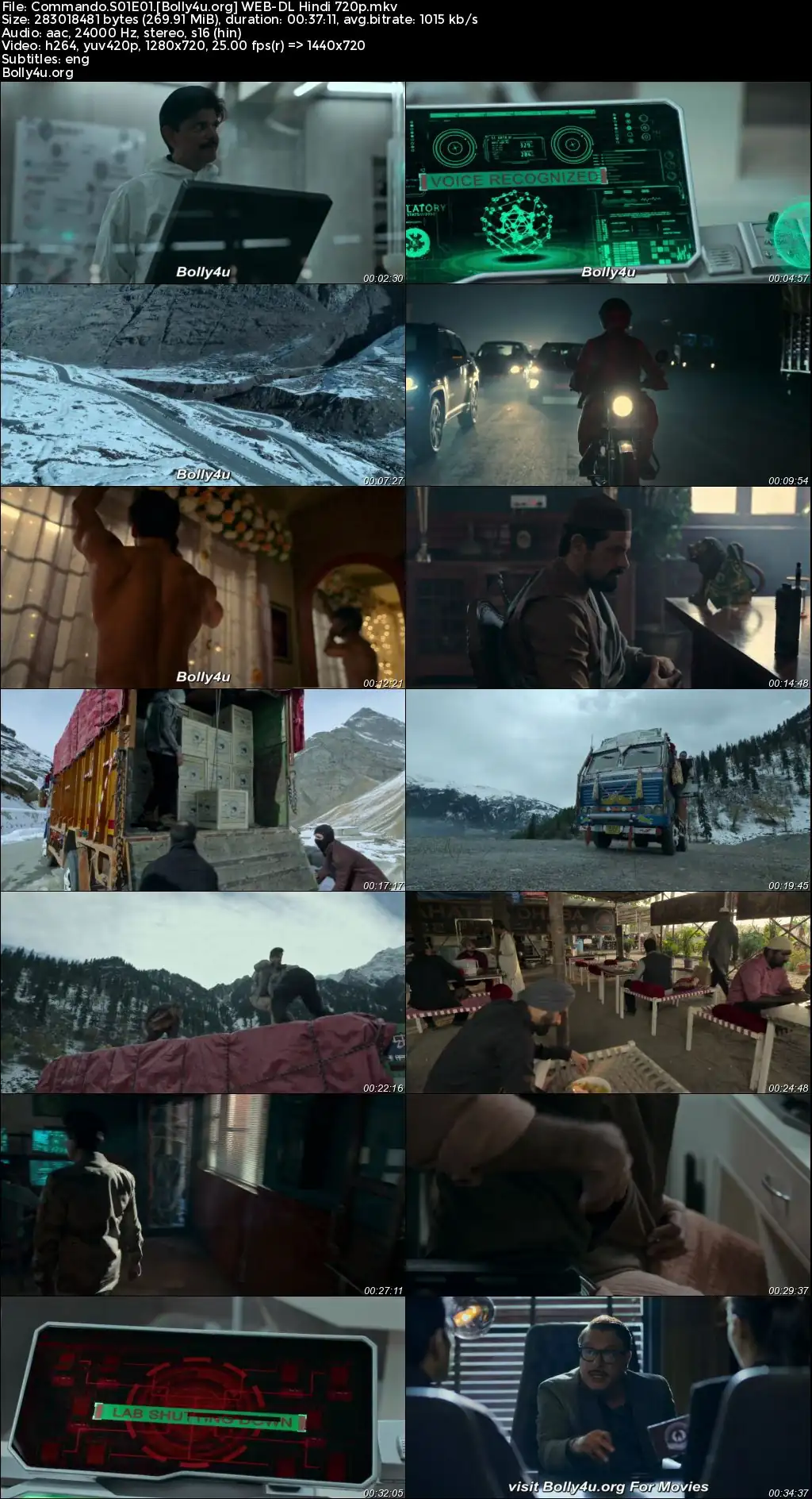 Commando 2023 WEB-DL Hindi S01 Complete Download 720p  480p