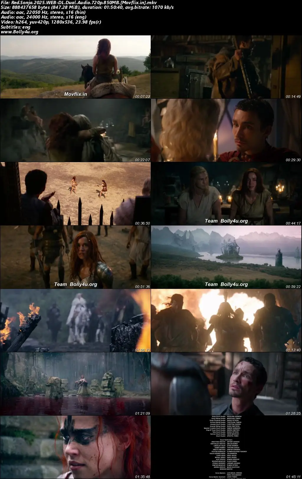 Red Sonja 2025 WEB-DL Hindi Dual Audio ORG Full Movie Download 1080p  720p  480p