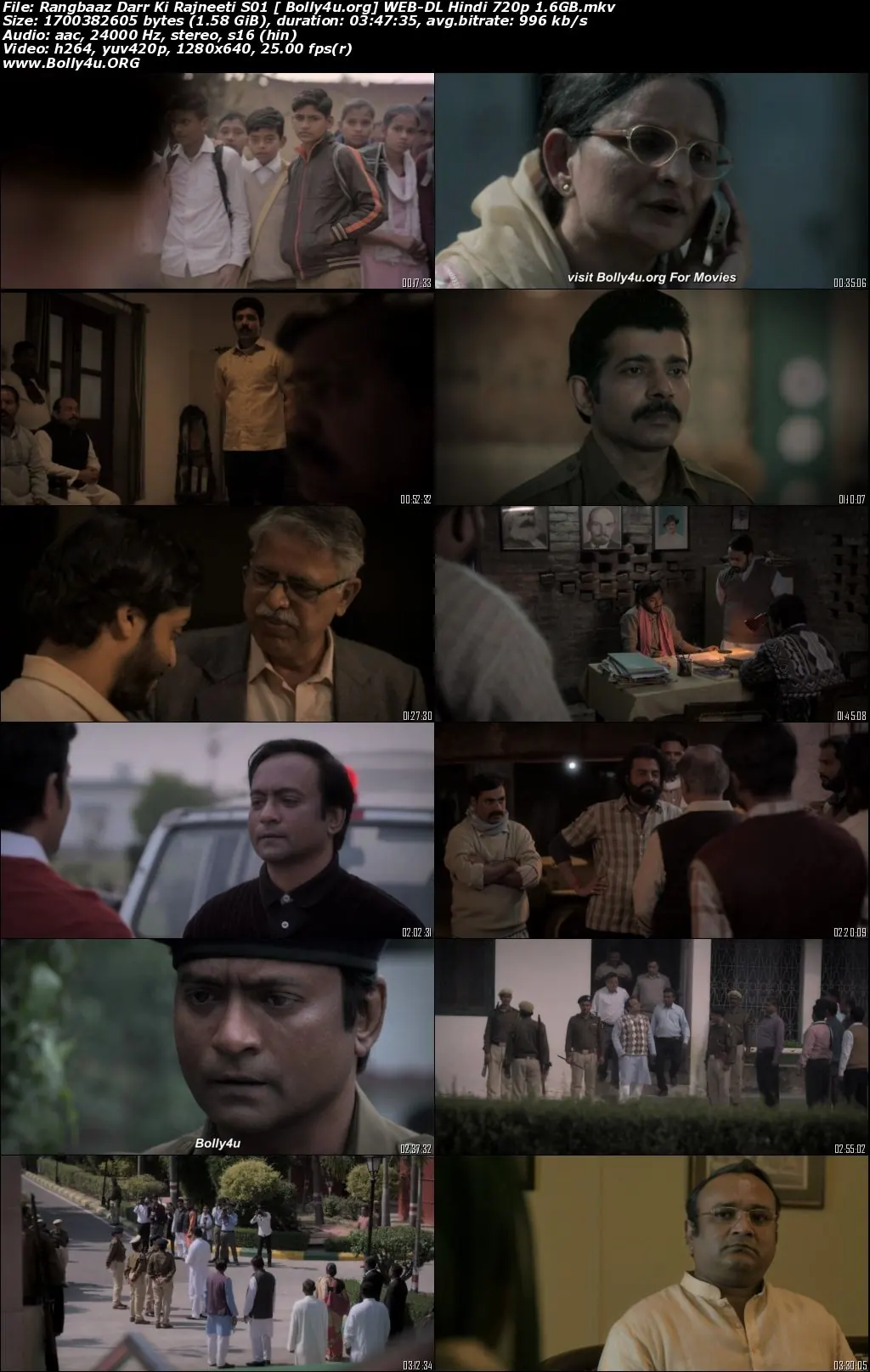 Rangbaaz Darr Ki Rajneeti 2022 WEB-DL Hindi S01 Complete Download