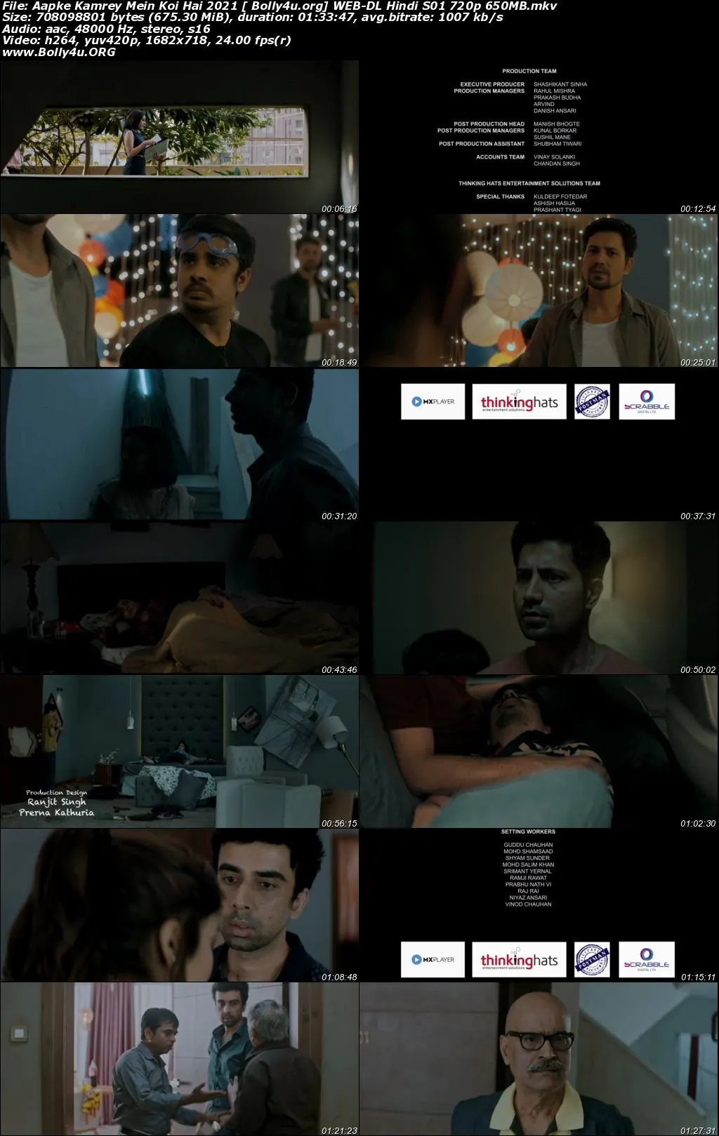 Aapke Kamrey Mein Koi Hai 2021 WEB-DL 300MB Hindi S01 480p Download