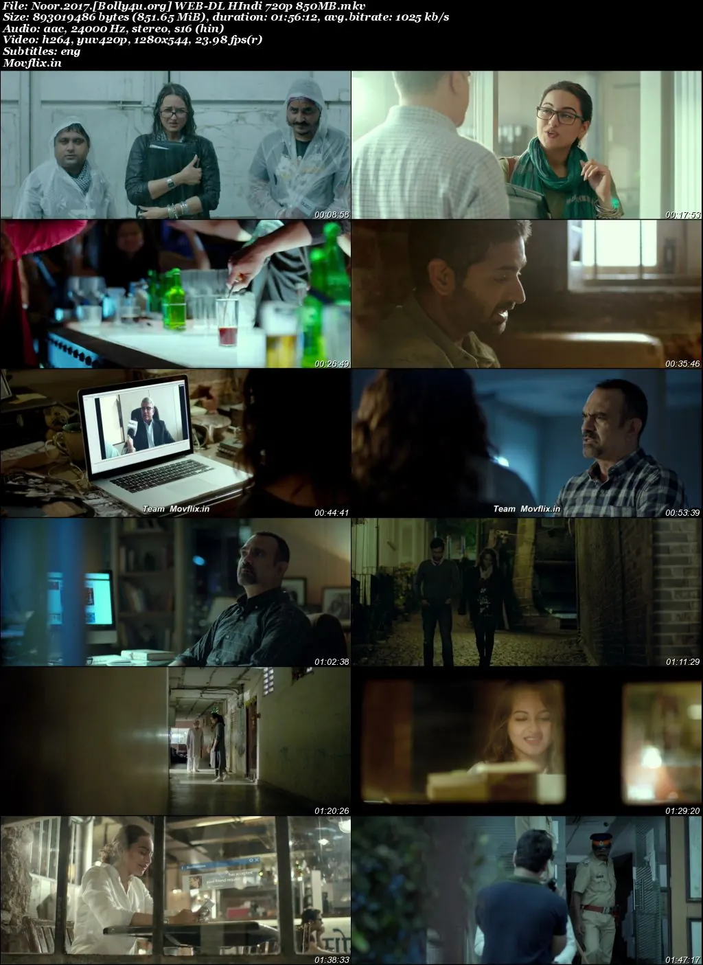Noor 2017 WEB-DL Hindi Full Movie Download 1080p  720p  480p
