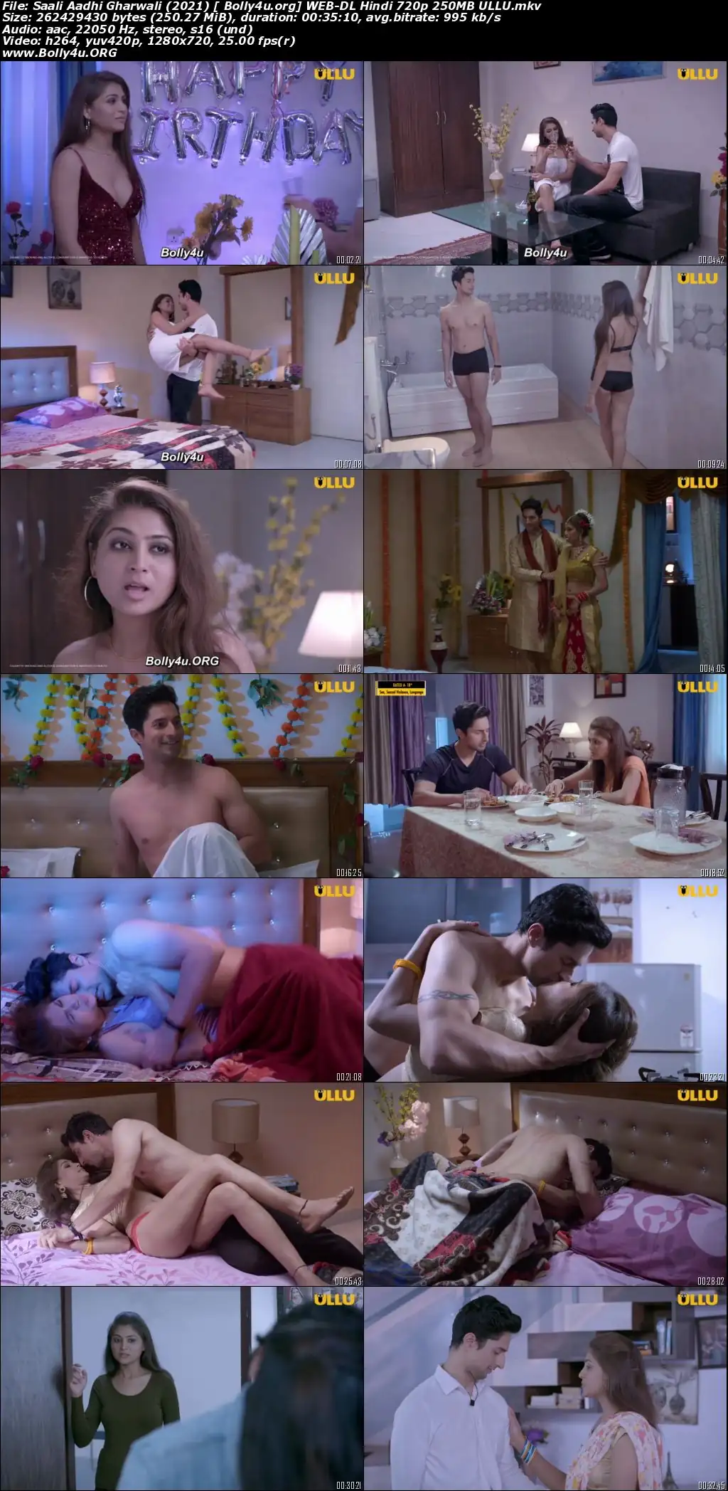 Saali Aadhi Gharwali 2021 WEB-DL 250MB Hindi ULLU 720p Download Saali Aadhi Gharwali 2021 WEB-DL 250MB Hindi ULLU 720p Download
