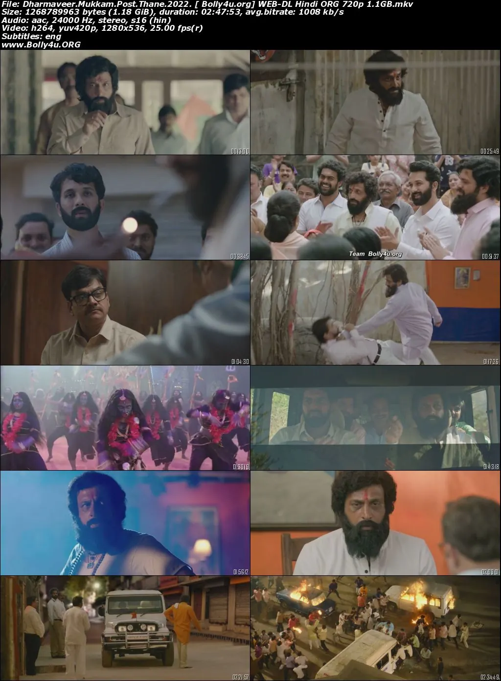 Dharmaveer 2022 WEB-DL Hindi ORG Full Movie Download 1080p  720p  480p