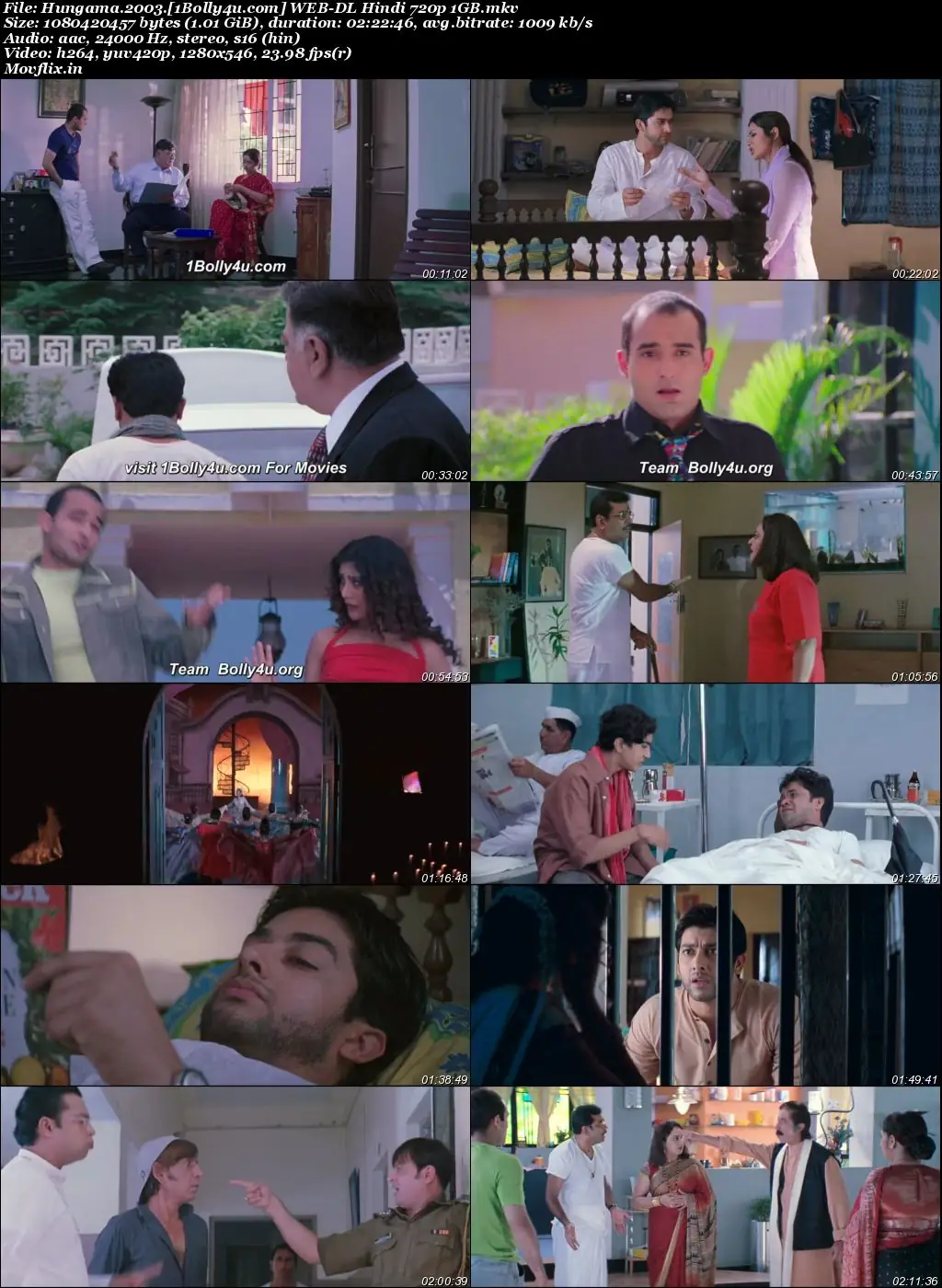 Hungama 2003 WEB-DL Hindi Full Movie Download 1080p  720p  480p