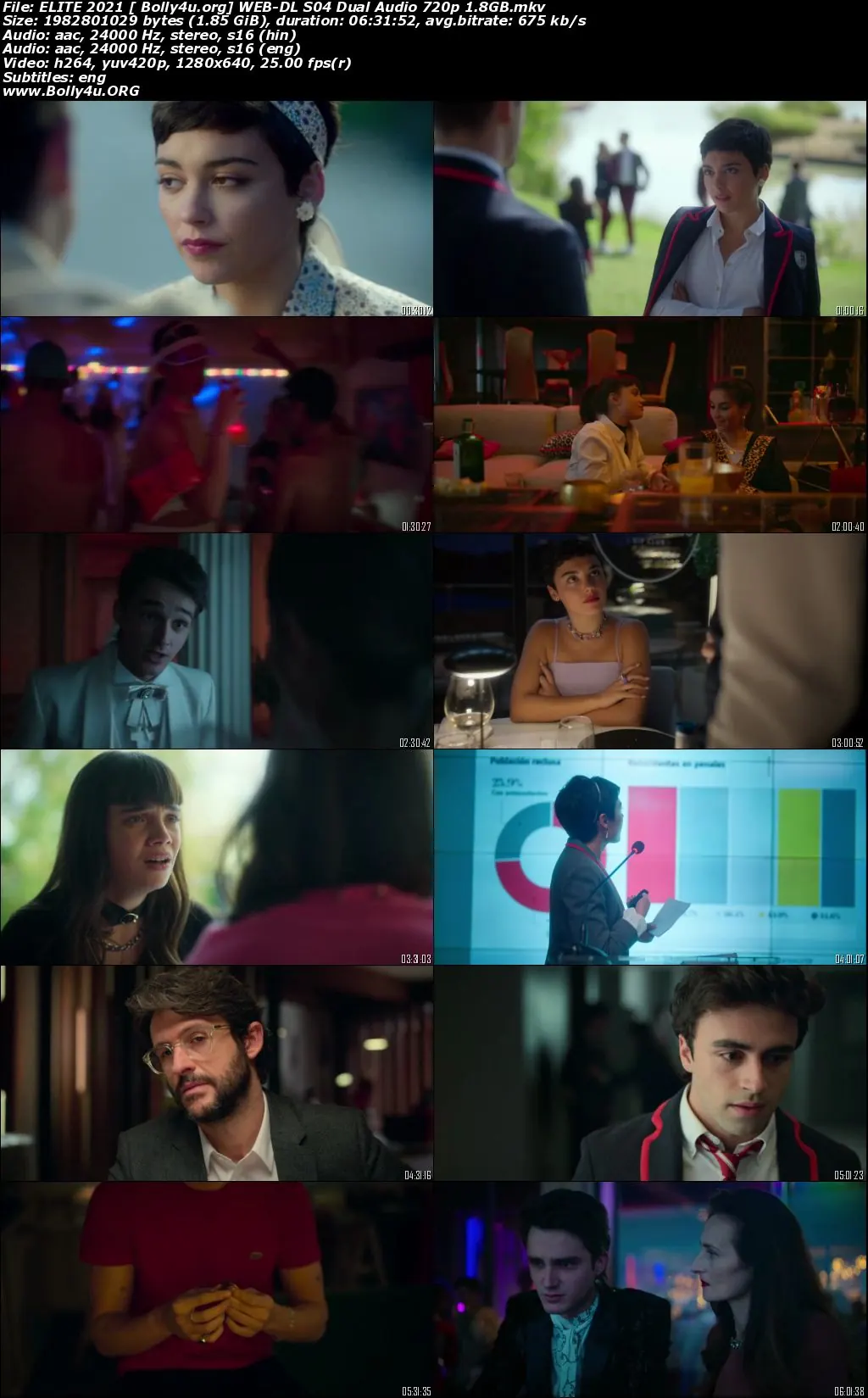  Elite 2021 WEB-DL 1.8GB Hindi Dual Audio S04 Download 720p