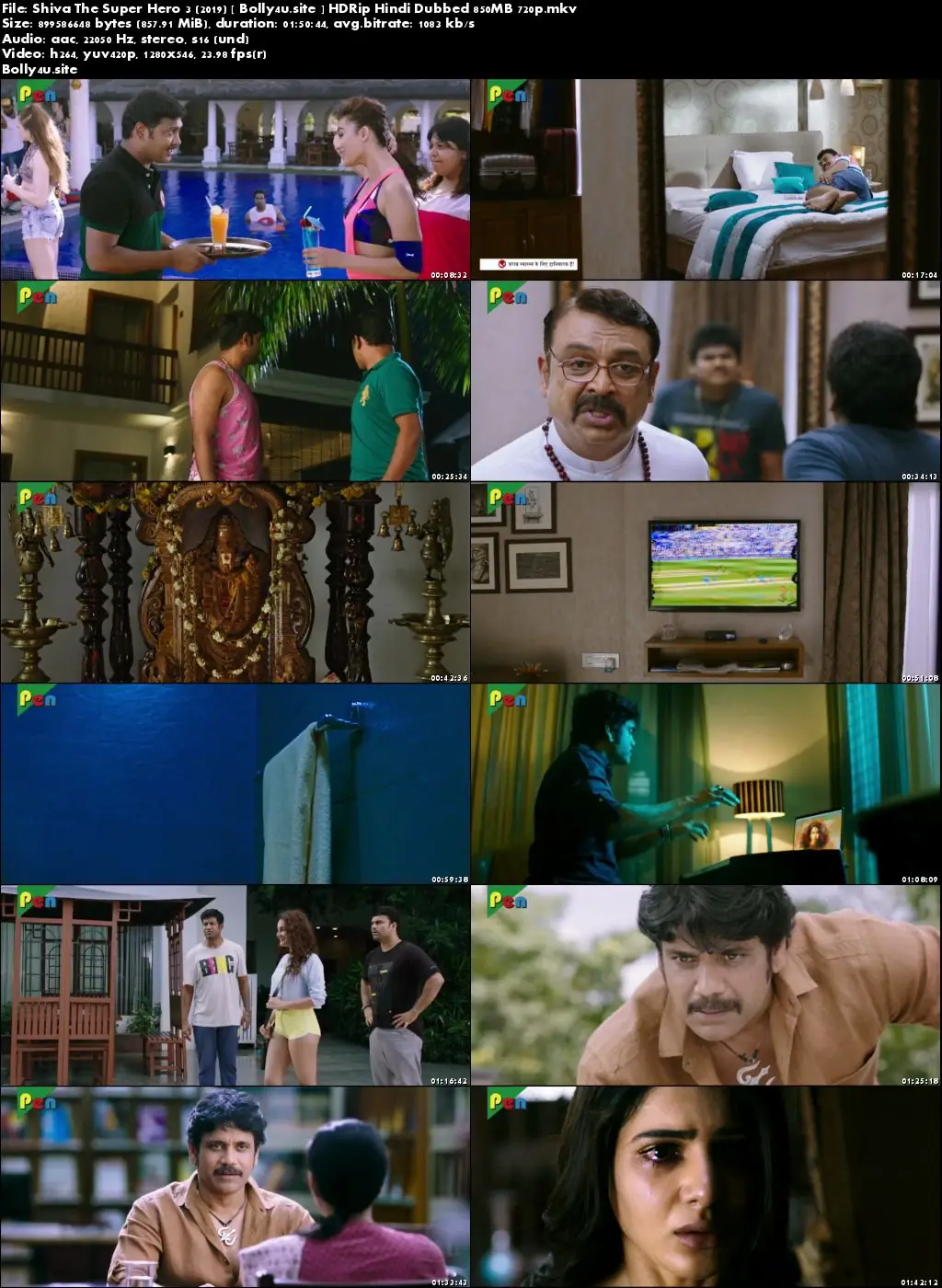 Shiva The Super Hero 3 2019 HDRip 850MB Hindi Dubbed 720p Download