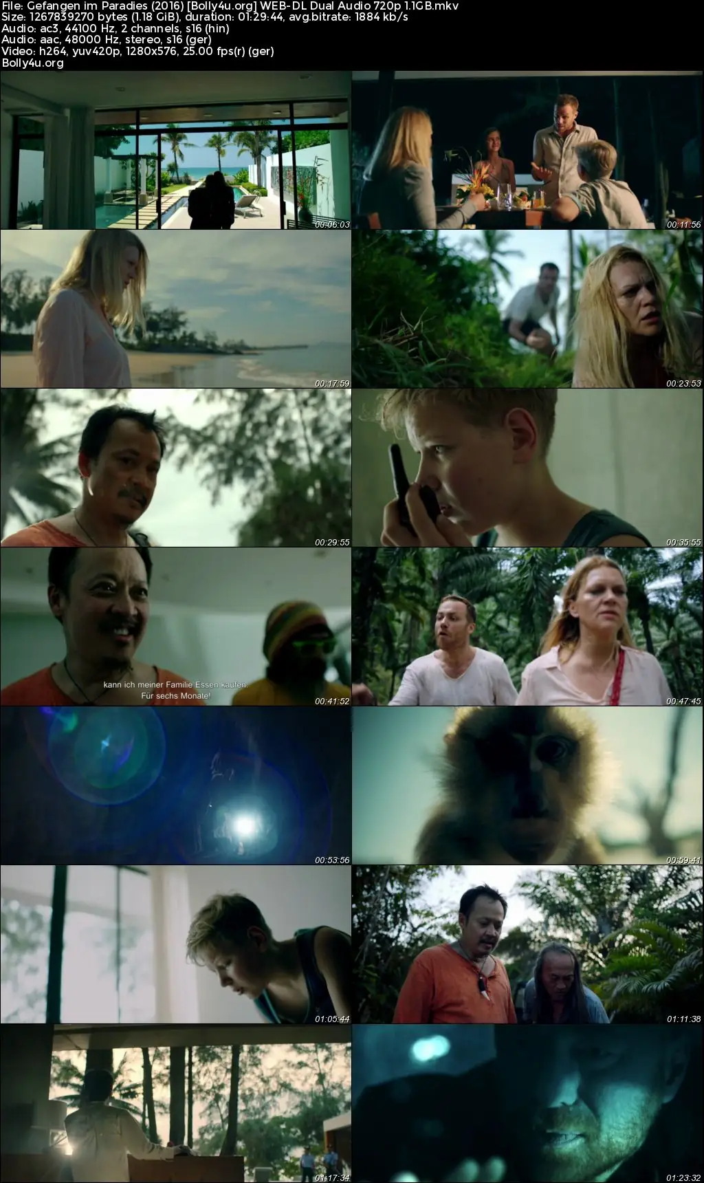 Gefangen im Paradies 2016 WEB-DL Hindi Dual Audio Full Movie Download 720p  480p