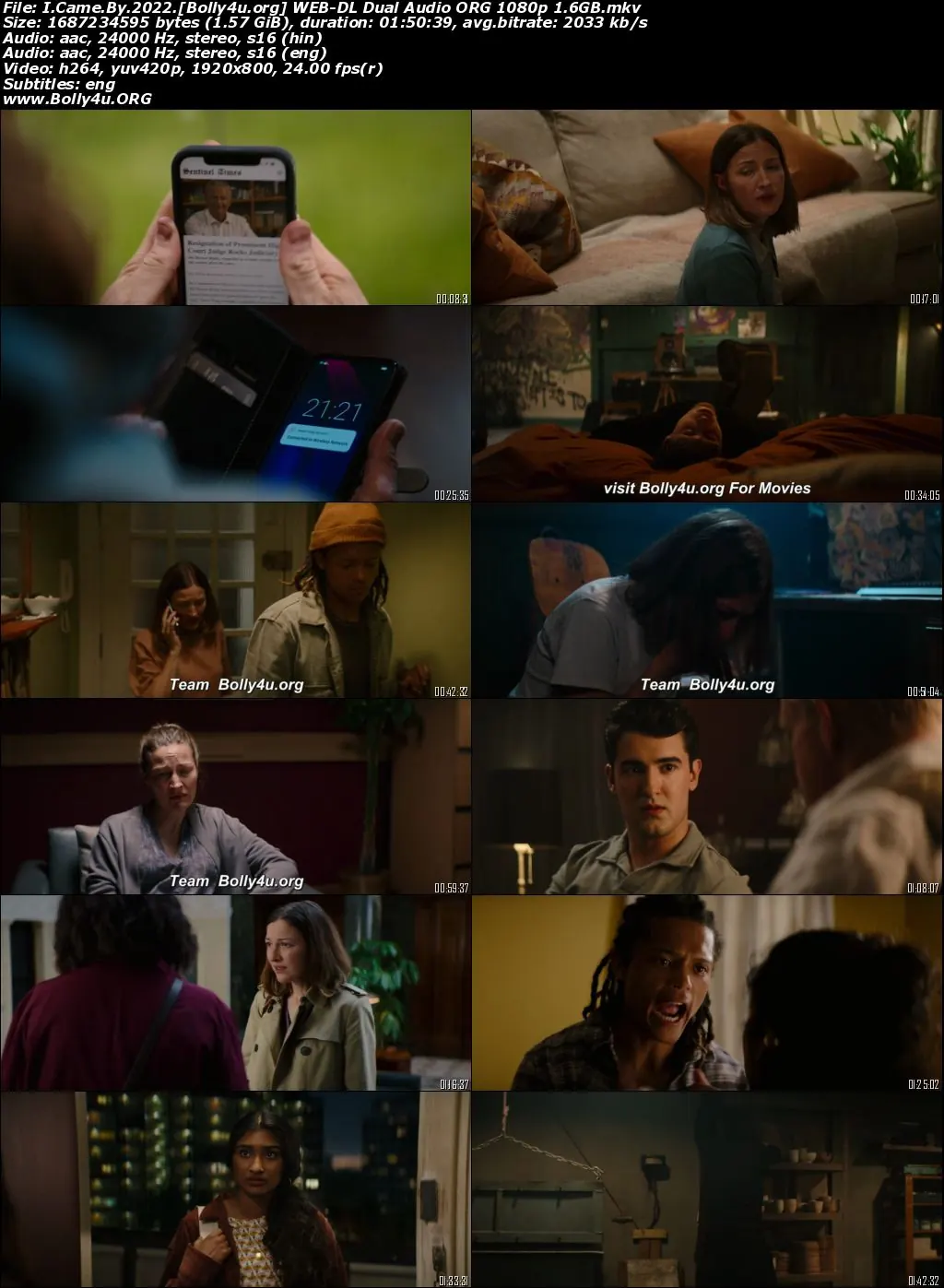 I Came By 2022 WEB-DL Hindi Dual Audio ORG Full Movie Download 1080p  720p  480p